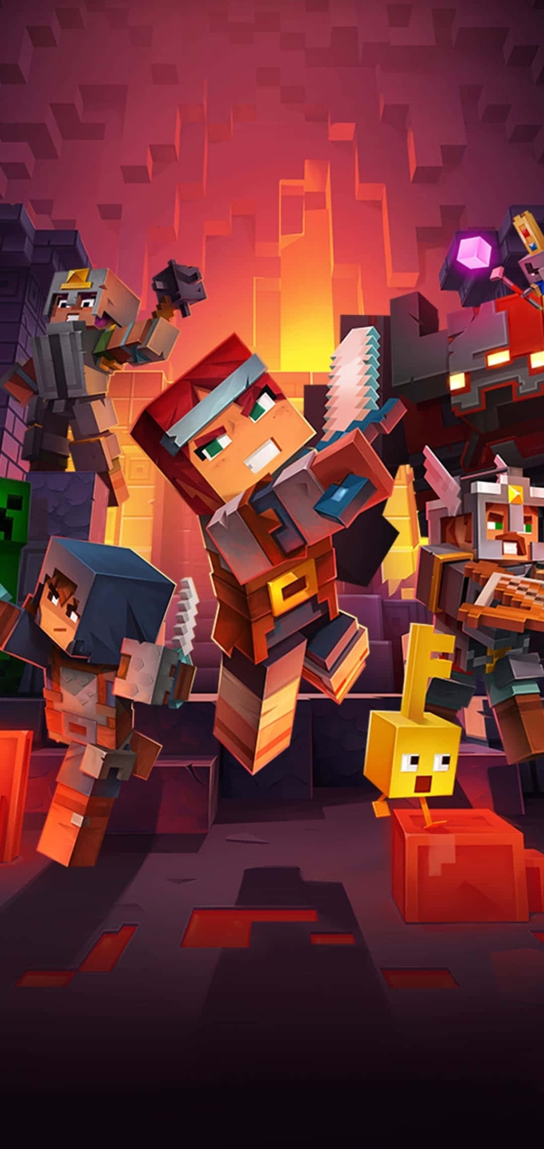 Poster ya Promotional Pixel 3 Minecraft Picha ya Ukuta