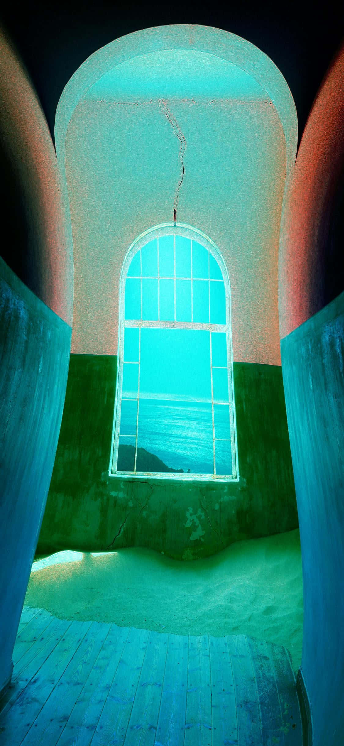 Posthumous Forgiveness Psychedelic Phone Picha ya Ukuta