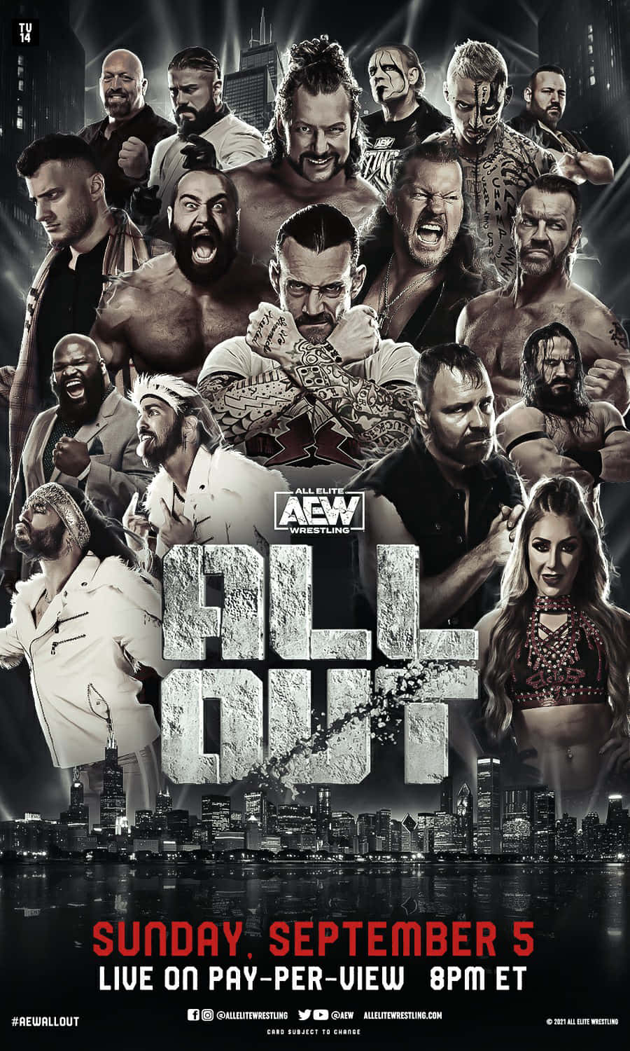 Professional wrestling comes to a new stage – AEW! Picha ya Ukuta