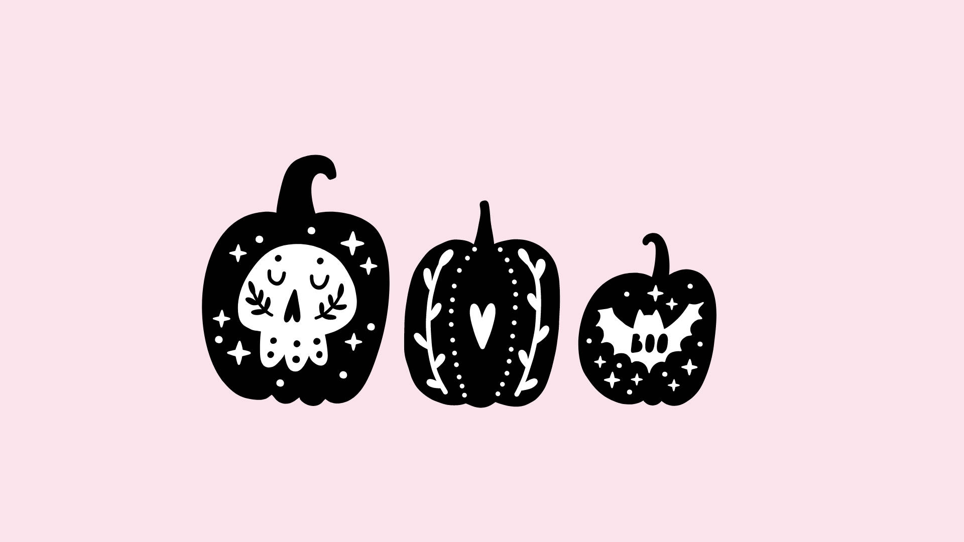 Pumpkin za Halloween za Kutisha na Sifa za Kuwa na Mwonekano wa Kuwa na Sifa za Kuwa na Mwonekano wa Kuwa na Sifa za Kuwa na Mwonekano Picha ya Ukuta