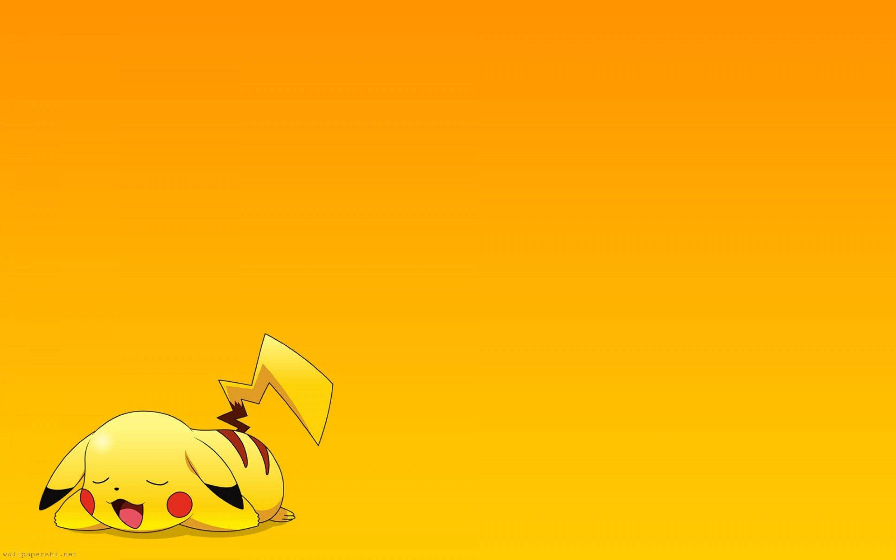 Pumzika, Pikachu Picha ya Ukuta