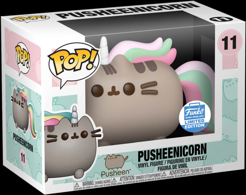 Pusheenicorn Funko Pop Toleo la Kikomo Picha ya Ukuta
