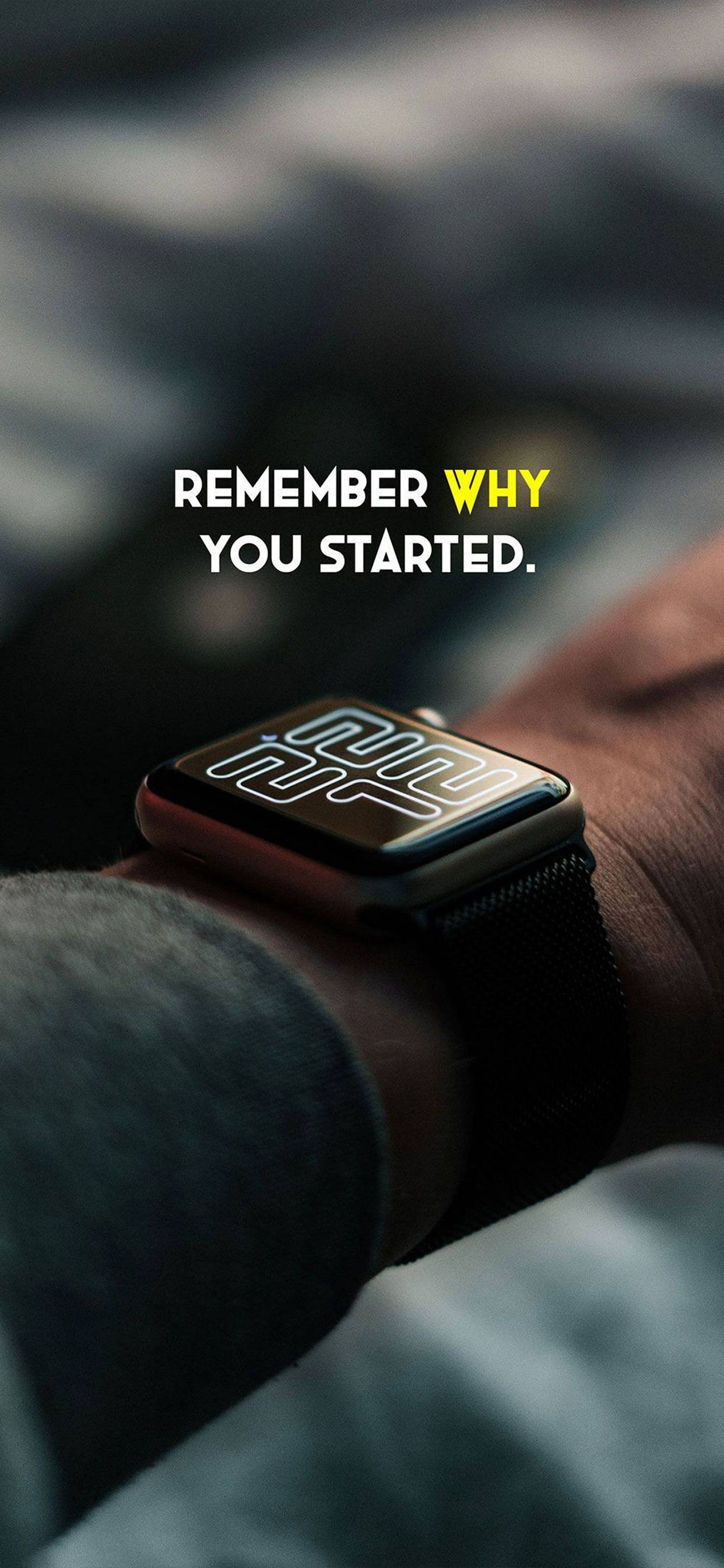 Quote Motivational iPhone Picha ya Ukuta