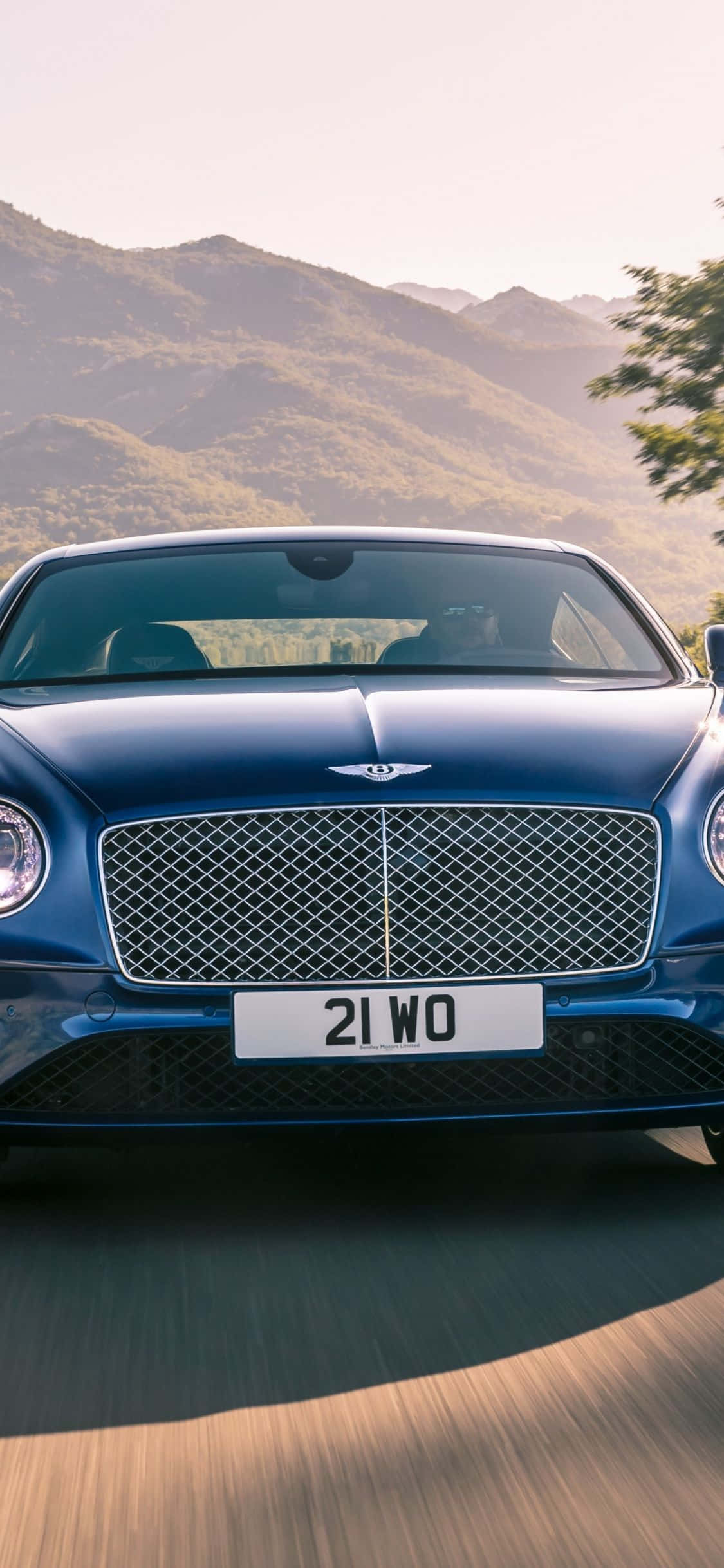Sura: Safari ya Kifahari kwenye Bently na iPhone Picha ya Ukuta
