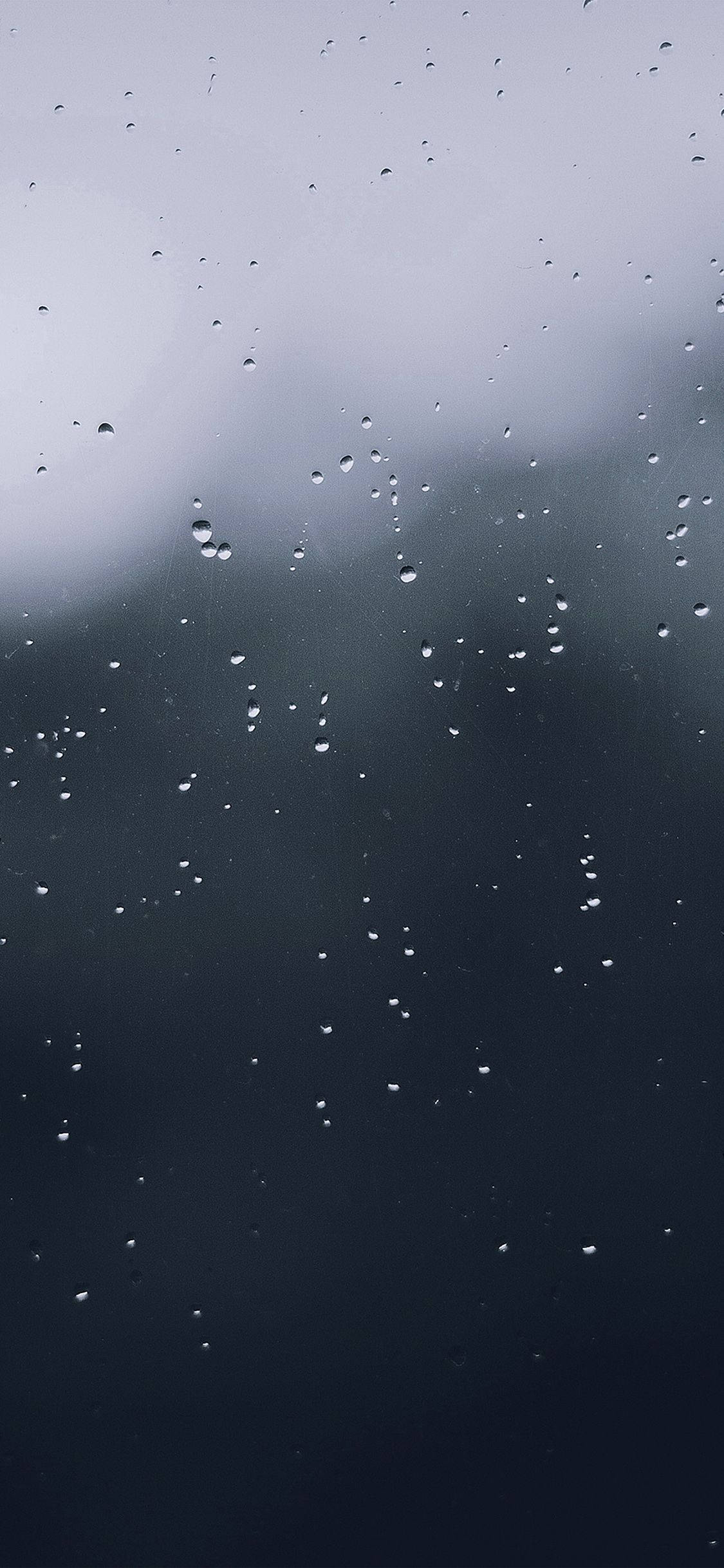 Raindrop Simple iPhone Picha ya Ukuta
