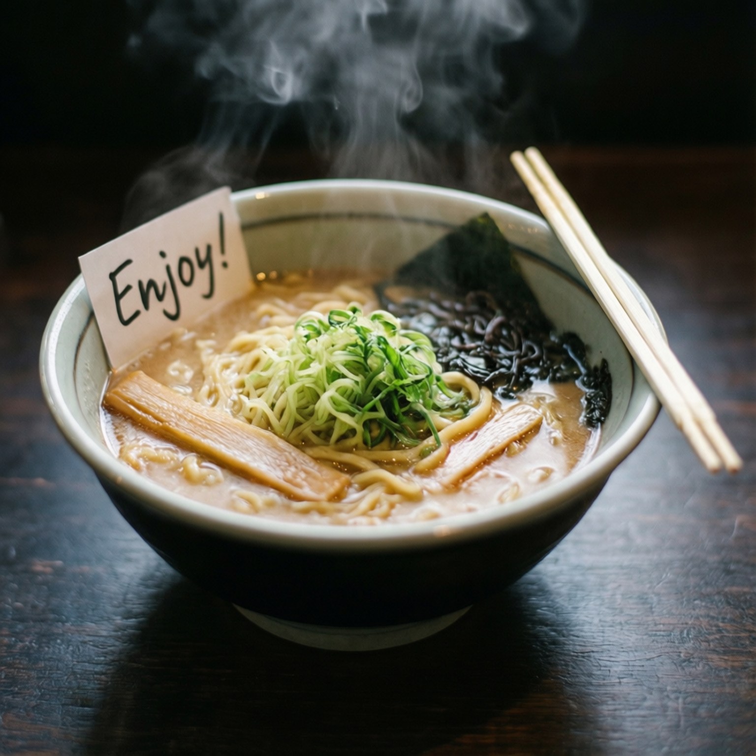 Ramen Delivered Picha ya Ukuta