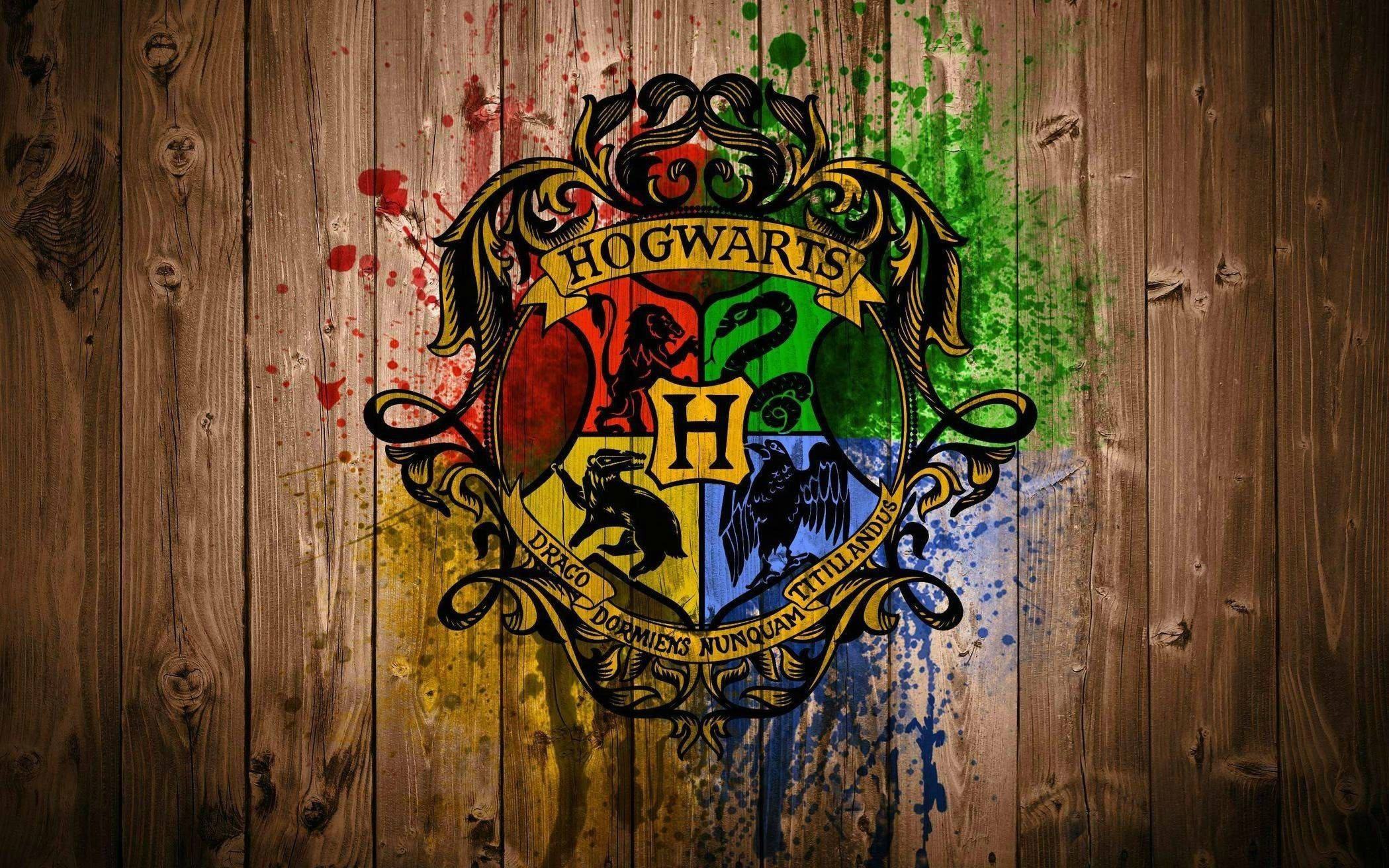 Rangi Nyororo za Hogwarts Harry Potter Aesthetic Picha ya Ukuta