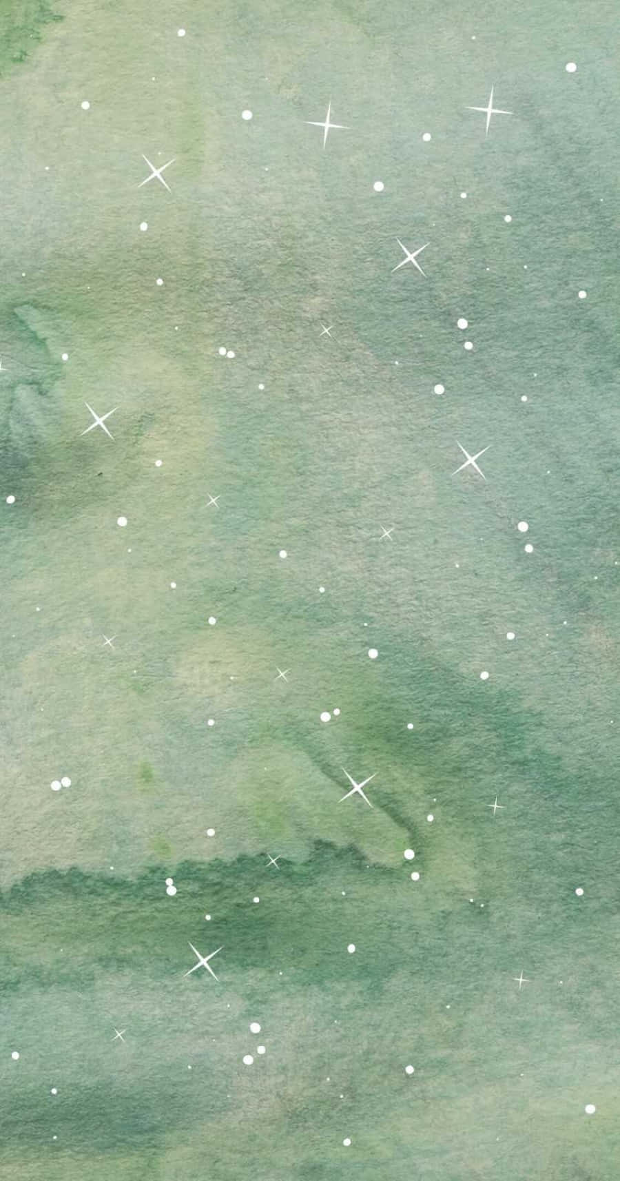 Rangi ya Kijani – Kijani wa Sage wa Aesthetic Picha ya Ukuta