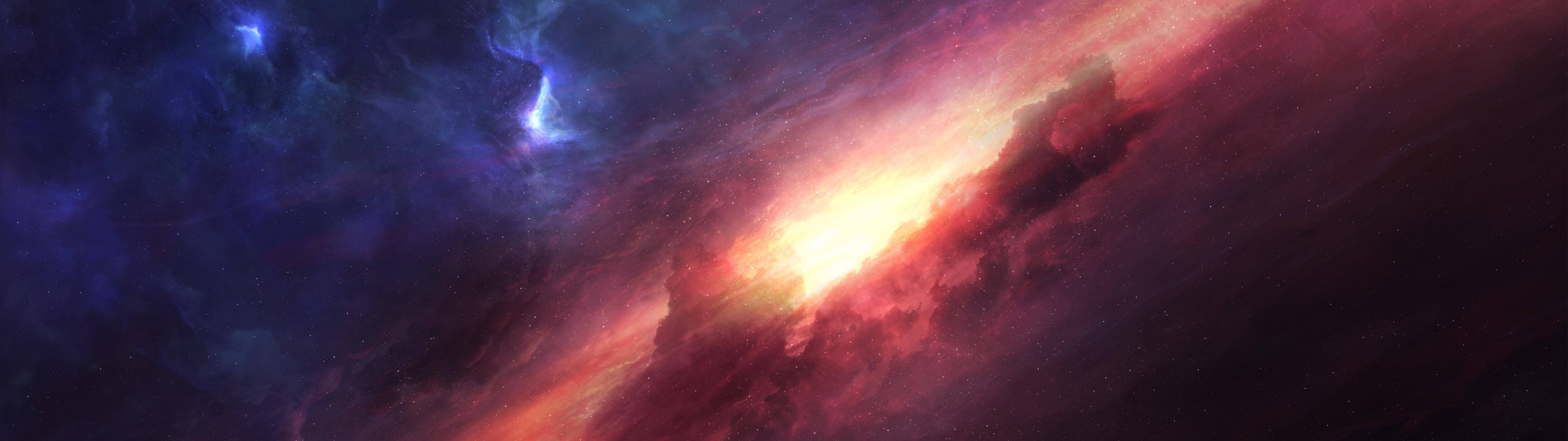"Rangi za Cosmos" Picha ya Ukuta