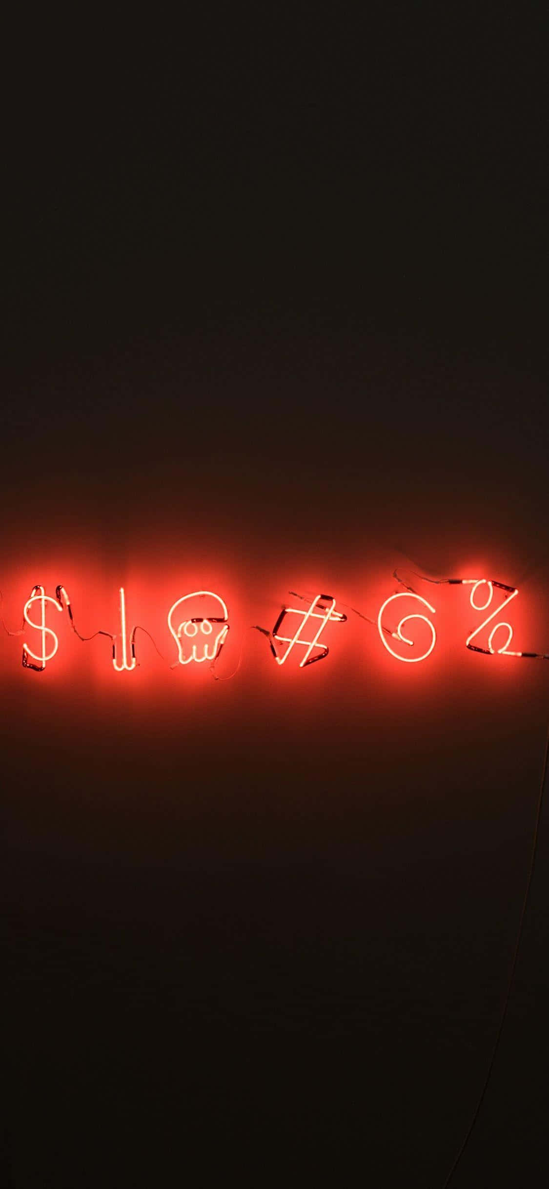 Rangi za neon za ajabu za iPhone Picha ya Ukuta
