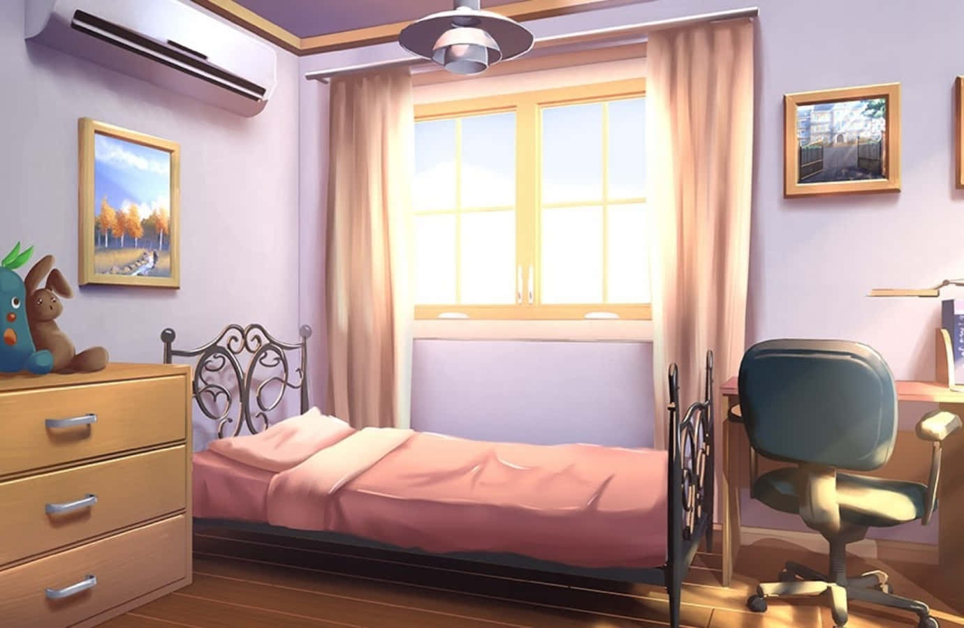 Rangi Zuri, Raha na Kufura - Toleo la Siri ya Anime Picha ya Ukuta