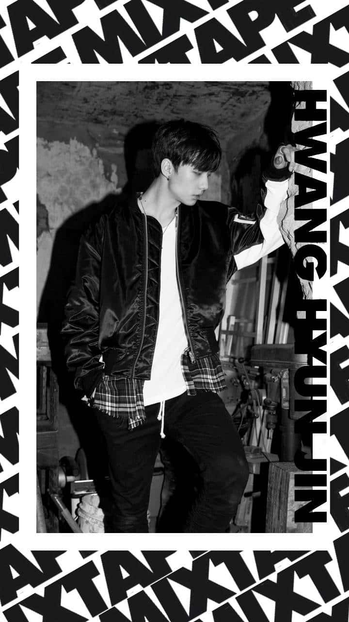 Rapa wa Korea Kusini Hyunjin Mixtape Picha ya Ukuta