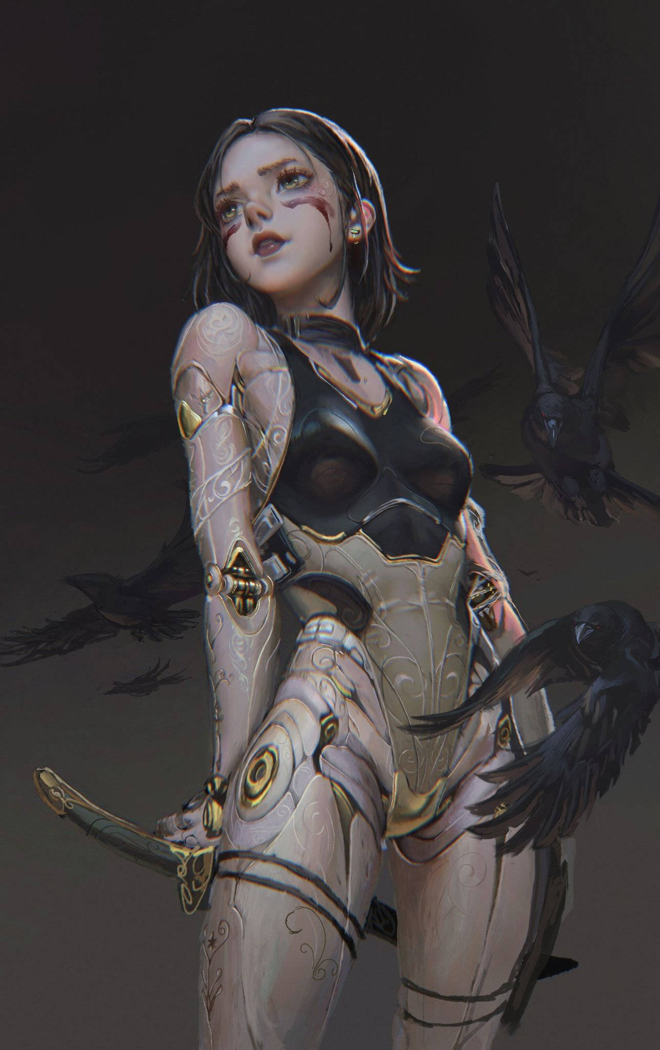 Ravens Alita: Battle Angel Picha ya Ukuta