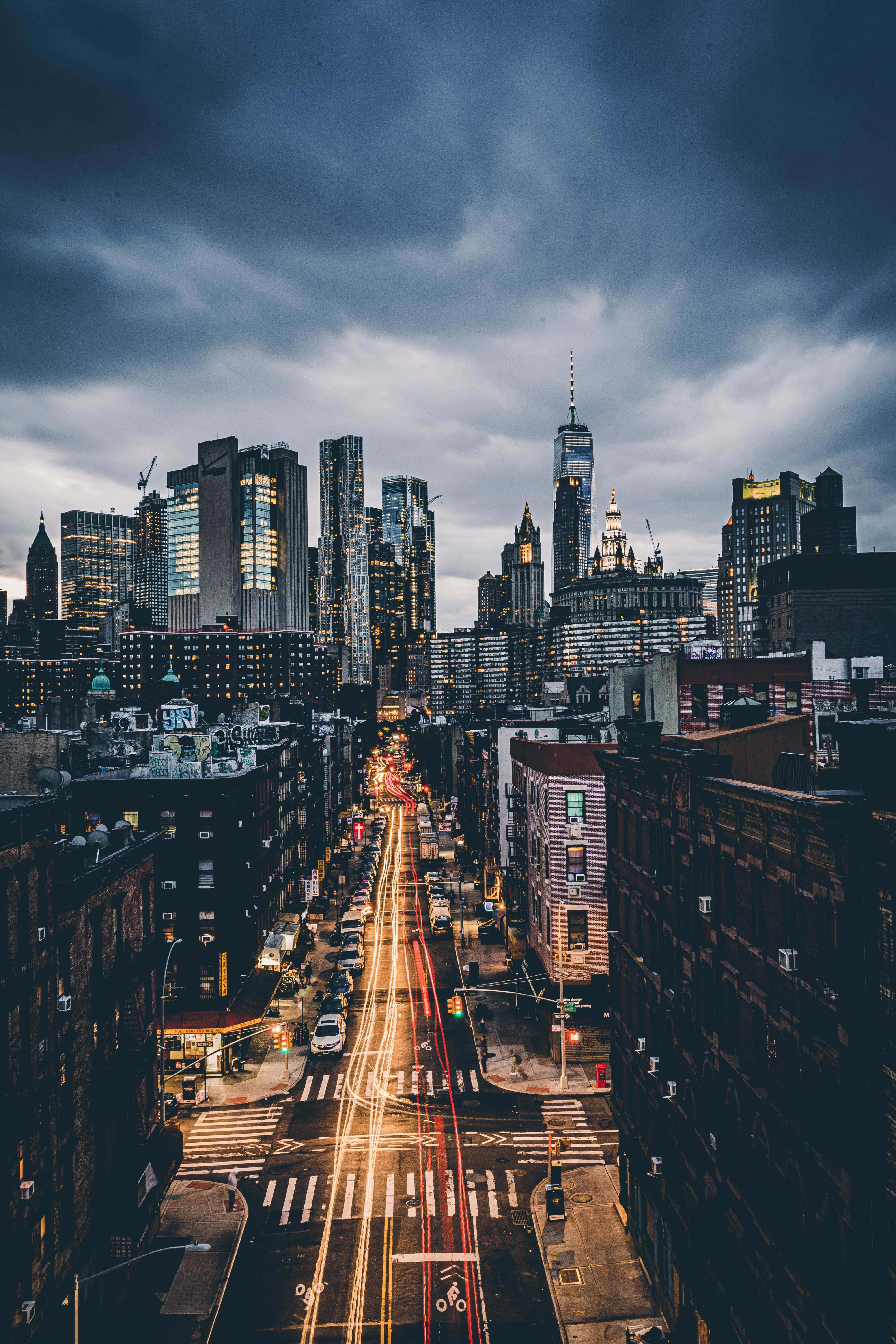 Ravishing New York City iPhone Background Picha ya Ukuta