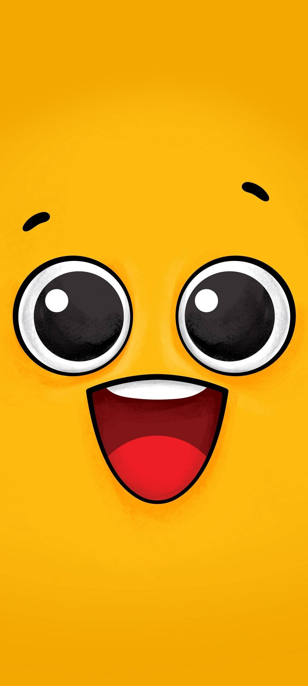 Realme 7 Smiley Njano Picha ya Ukuta