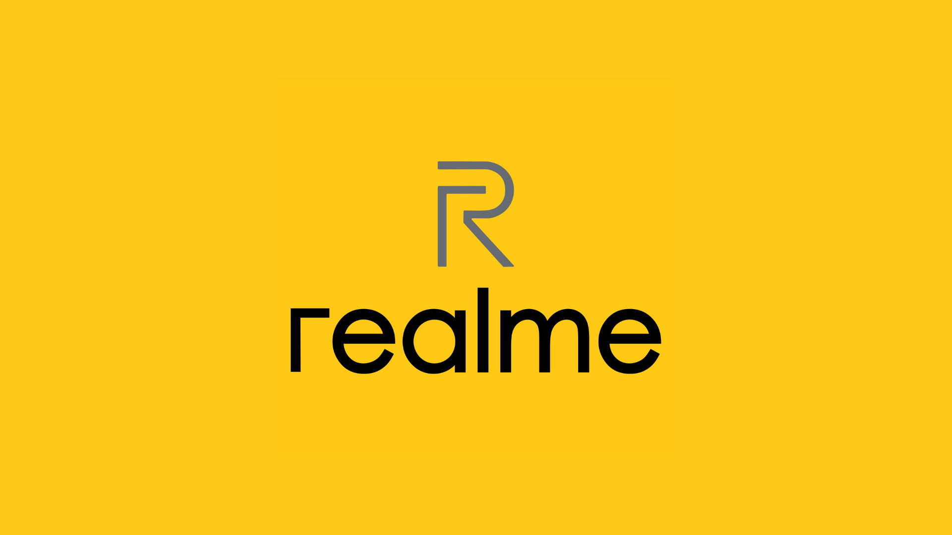 Realme Logo Rasmi Picha ya Ukuta