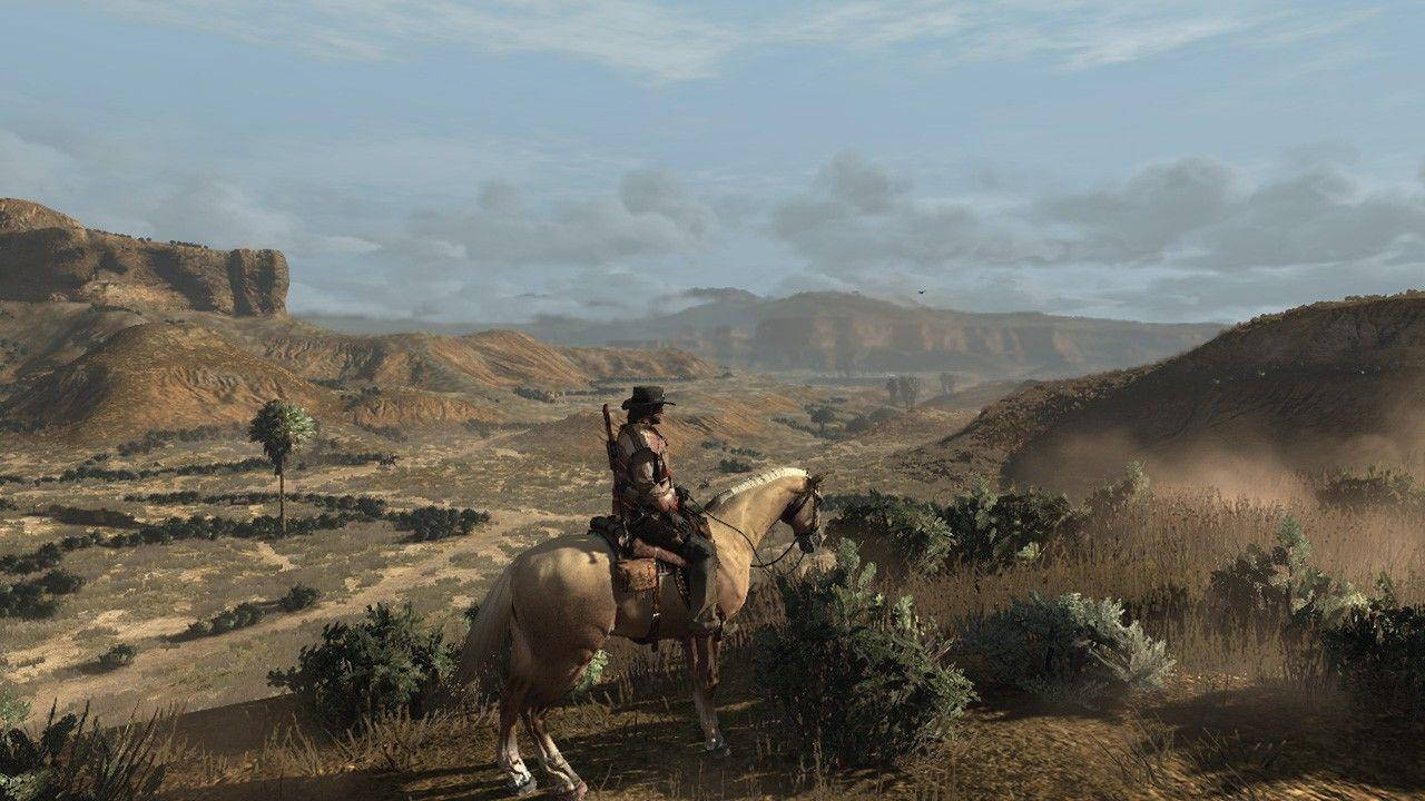 Red Dead Redemption 2 4K Eneo Lililotelekezwa Picha ya Ukuta