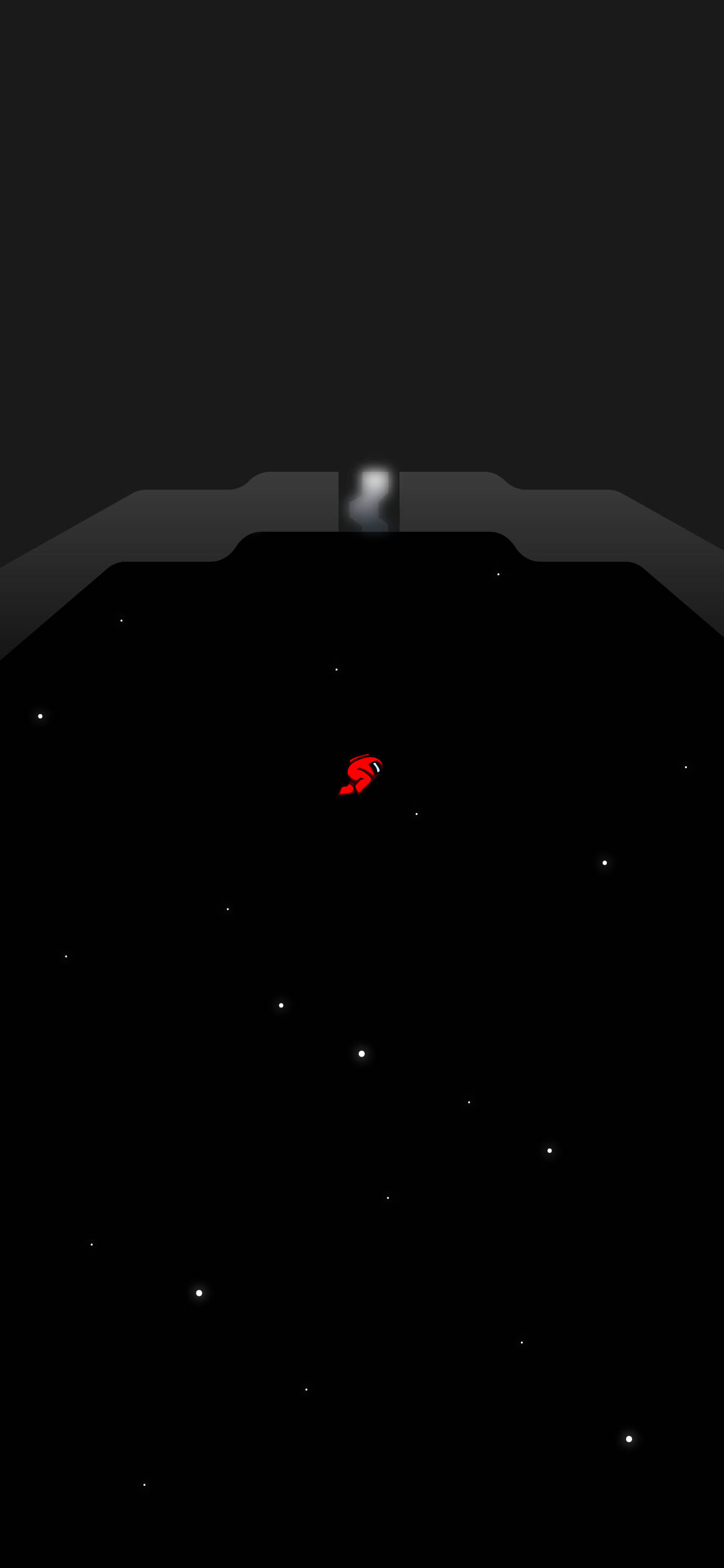 Red In Space Among US 4K Picha ya Ukuta