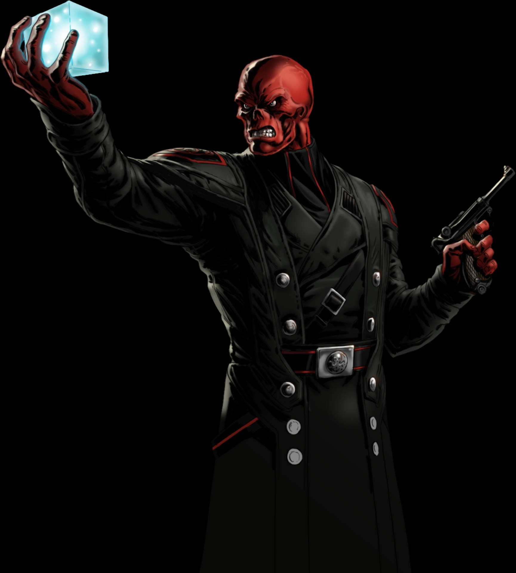 Red Skull Akizwa Mchemba Picha ya Ukuta