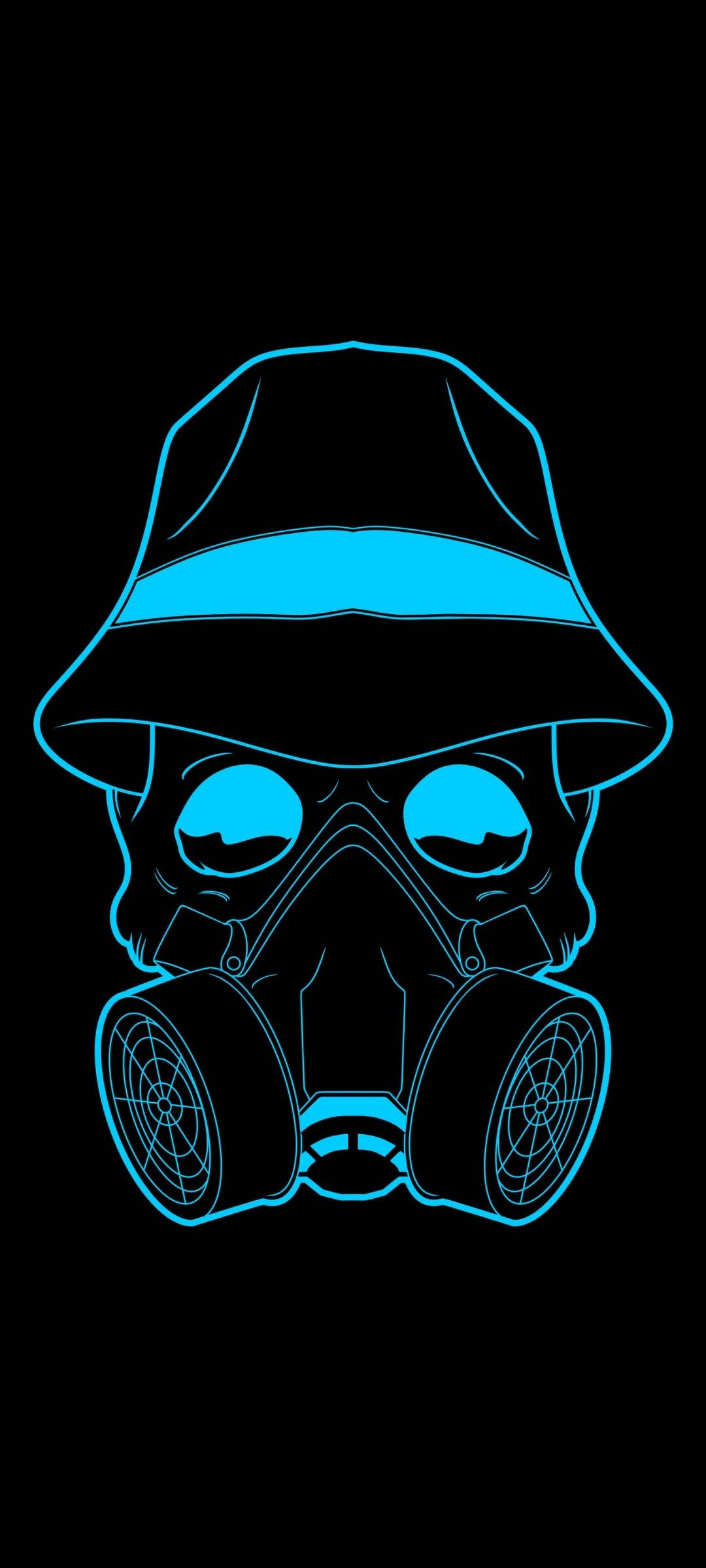 Redmi Note 10 Gas Mask Picha ya Ukuta