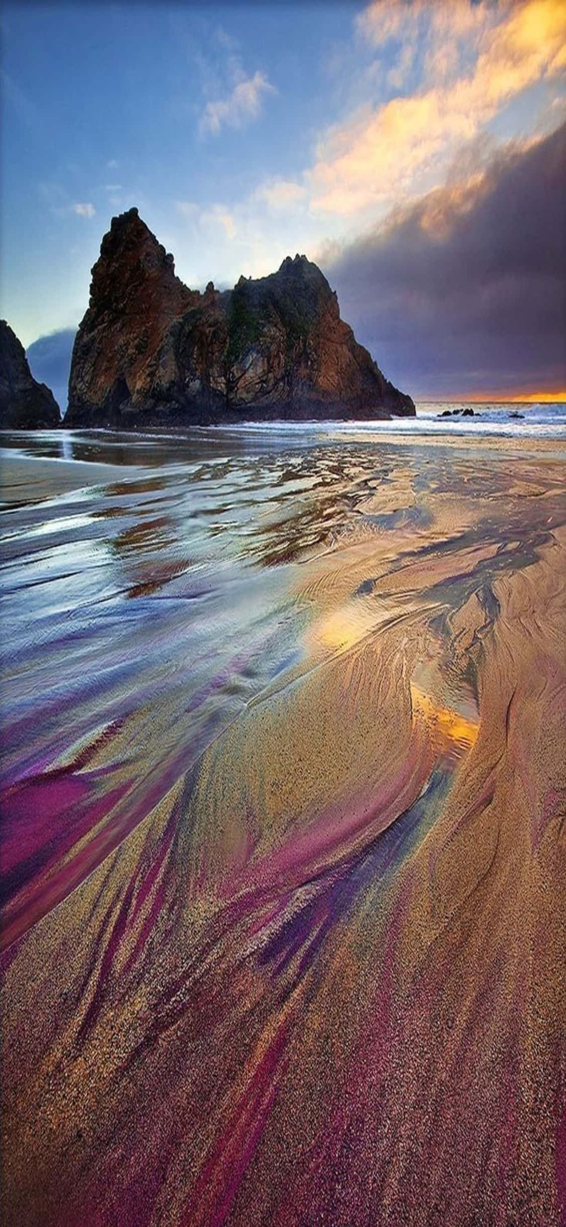 Relax na Unwind na iPhone Xs Malibu Picha ya Ukuta