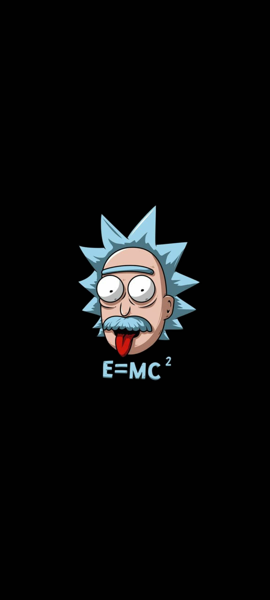 Rick And Morty Cool Einstein Poster Picha ya Ukuta
