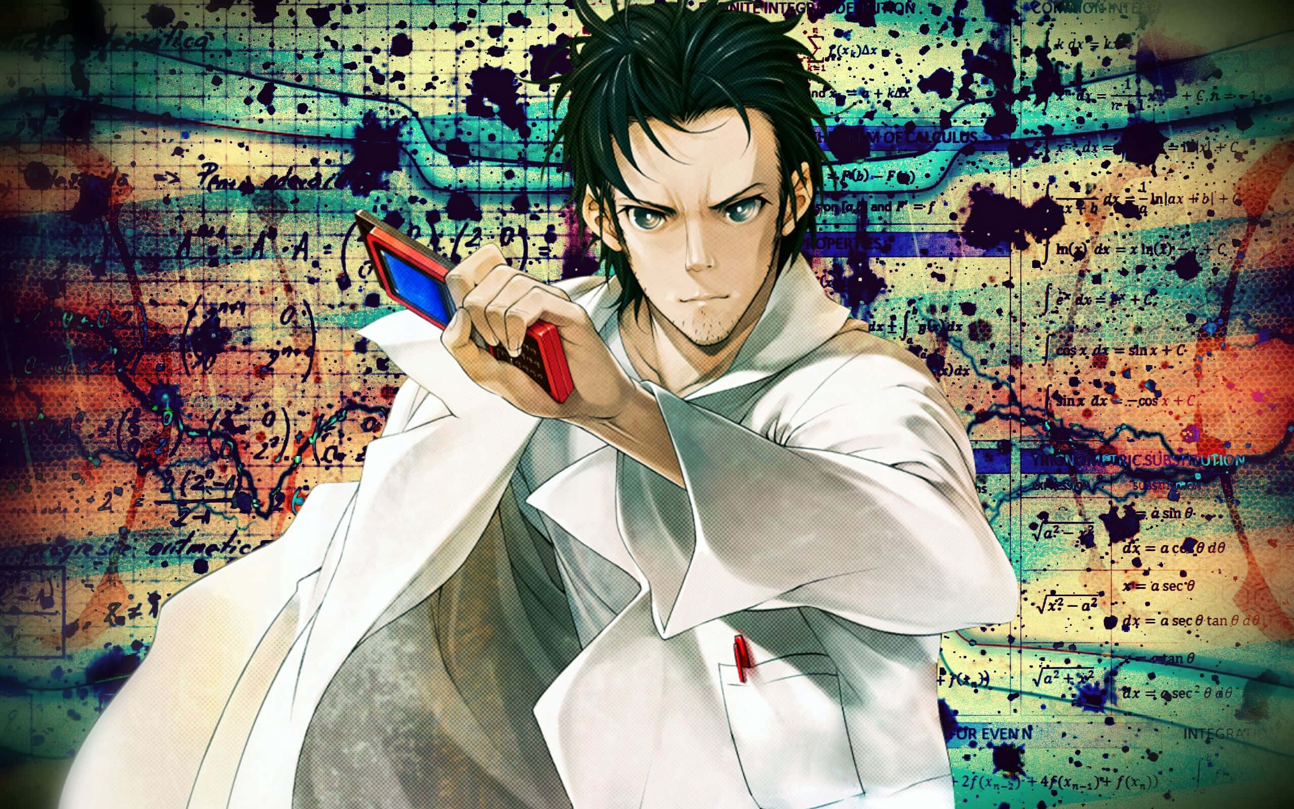Rintaro Okabe - Mwanasayansi wa Kipekee wa Steins;Gate Picha ya Ukuta