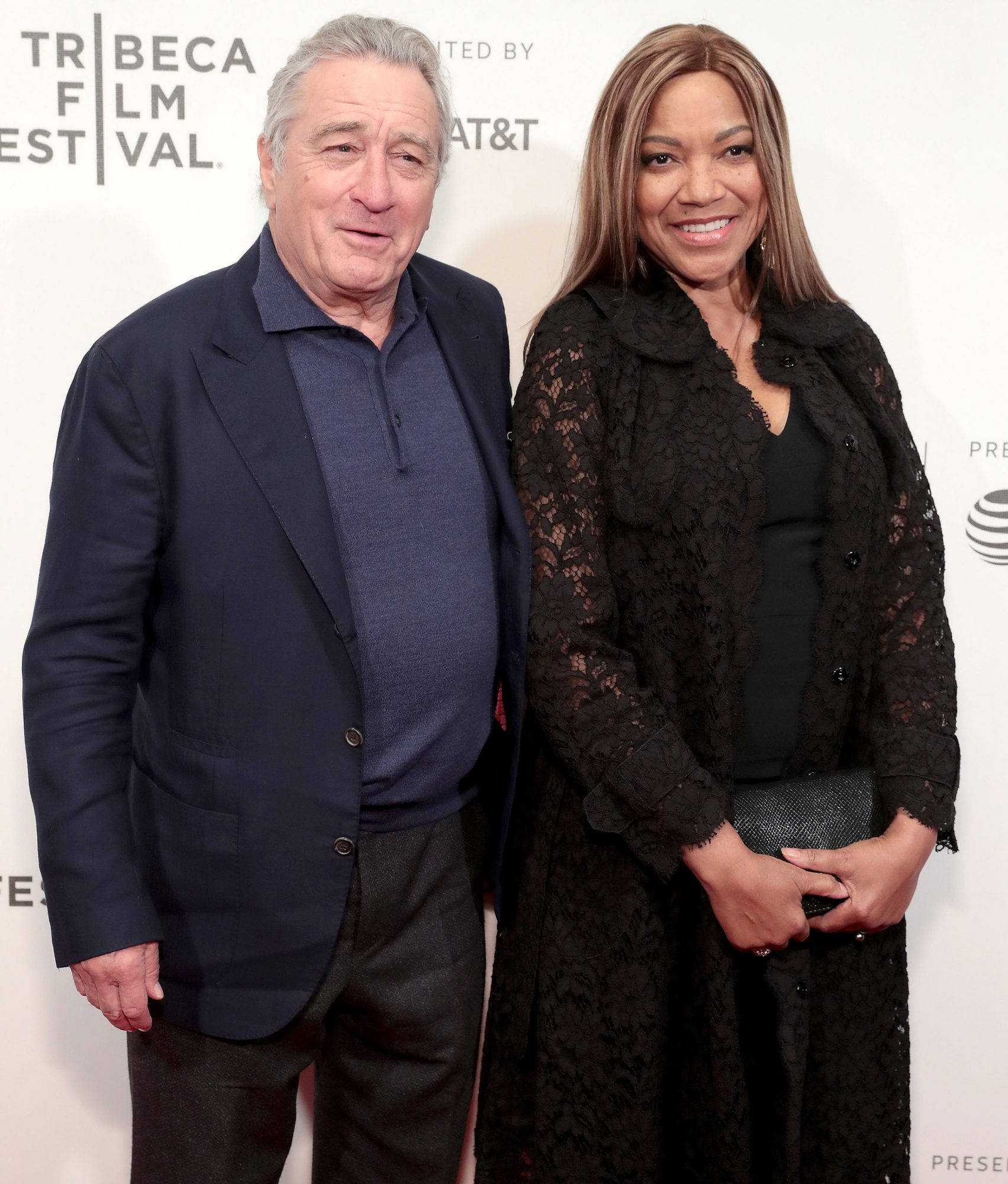 Robert De Niro na Mke wake Picha ya Ukuta