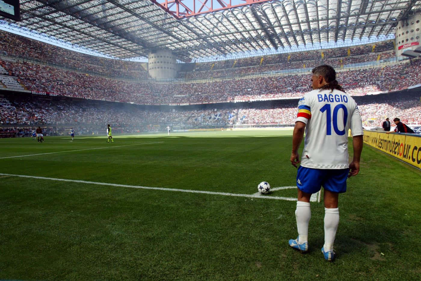 Roberto Baggio Uwanja wa San Siro Soka Picha ya Ukuta