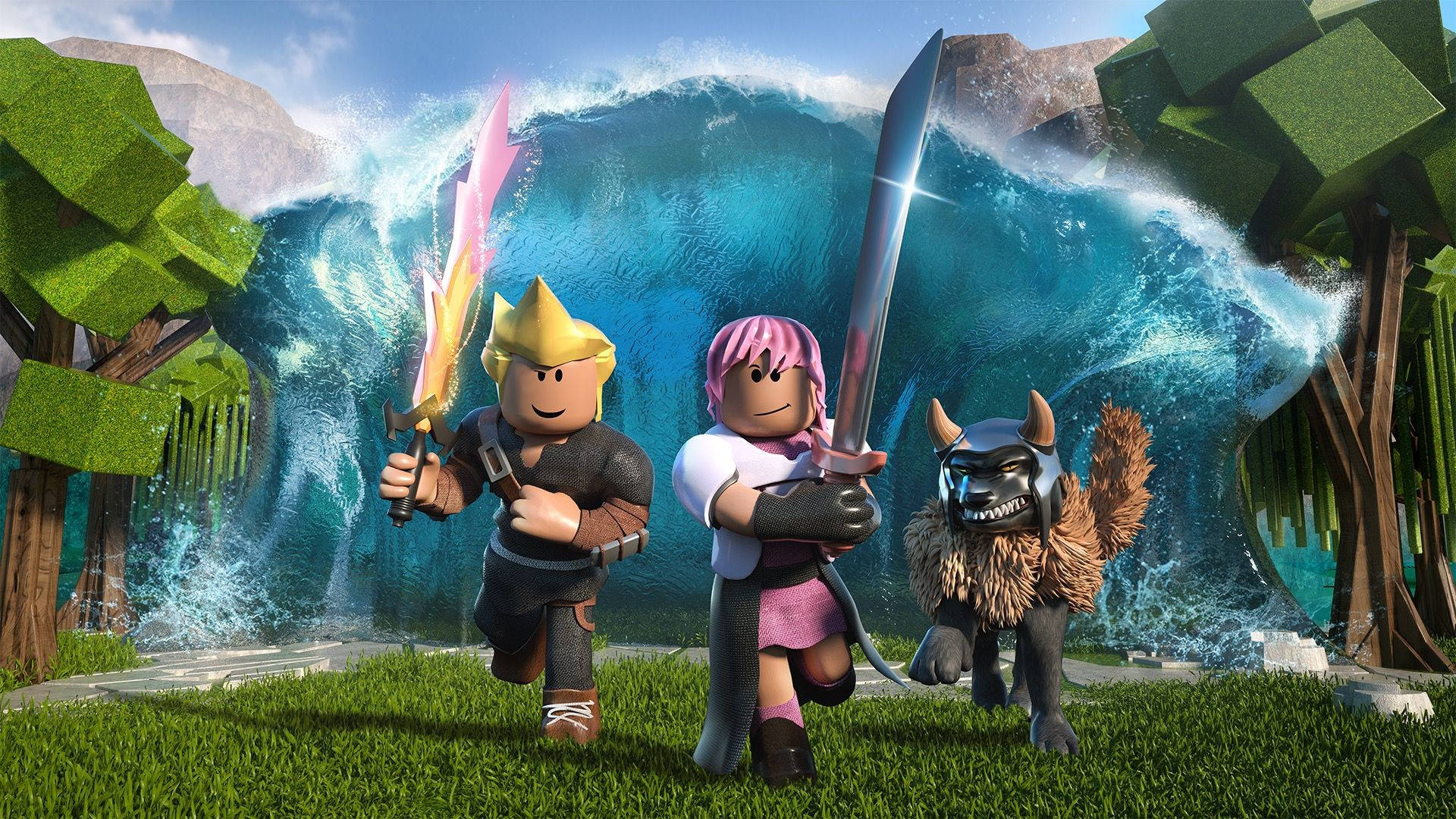 Roblox Avatar Inachaji Picha ya Ukuta