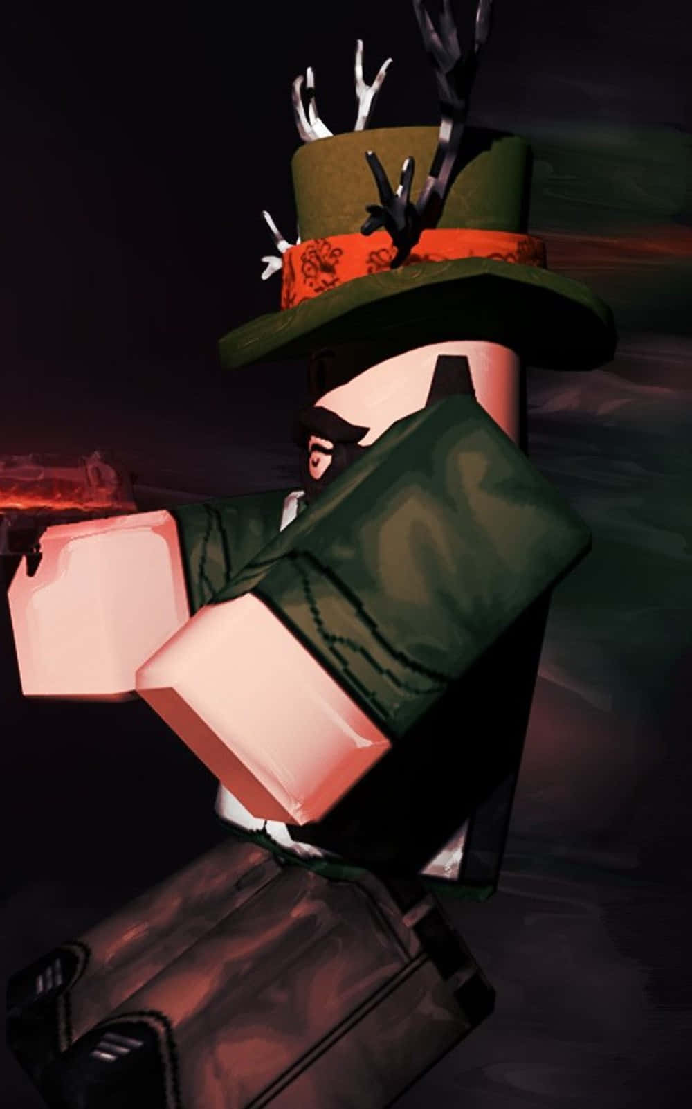 Roblox iPhone Mafia Character Cool Picha ya Ukuta