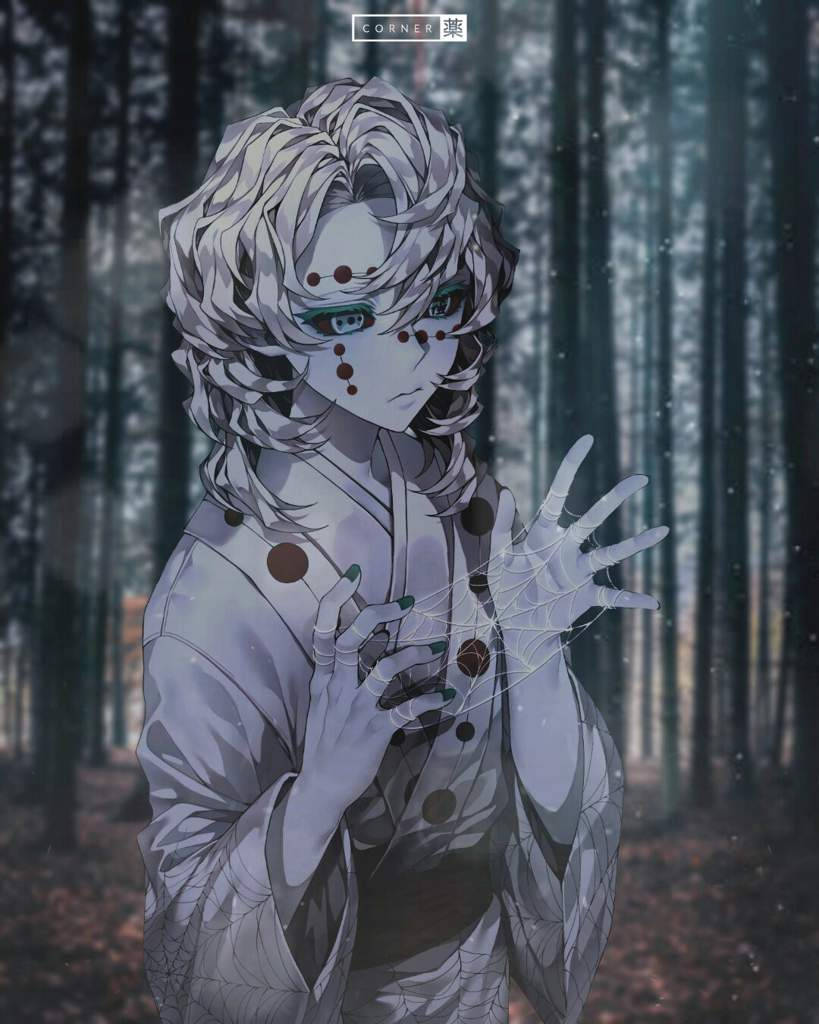 Rui Demon Slayer Katika Msitu Picha ya Ukuta