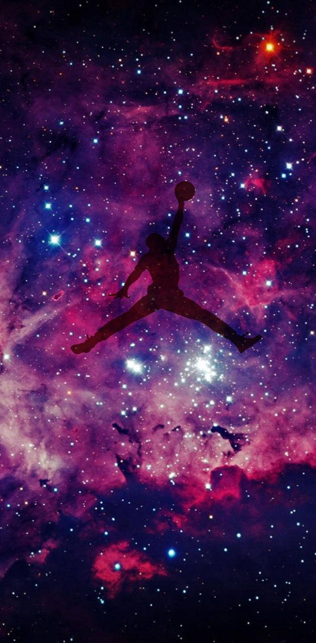 Rukia kwa Giza la Jordan ya Zambarau Picha ya Ukuta