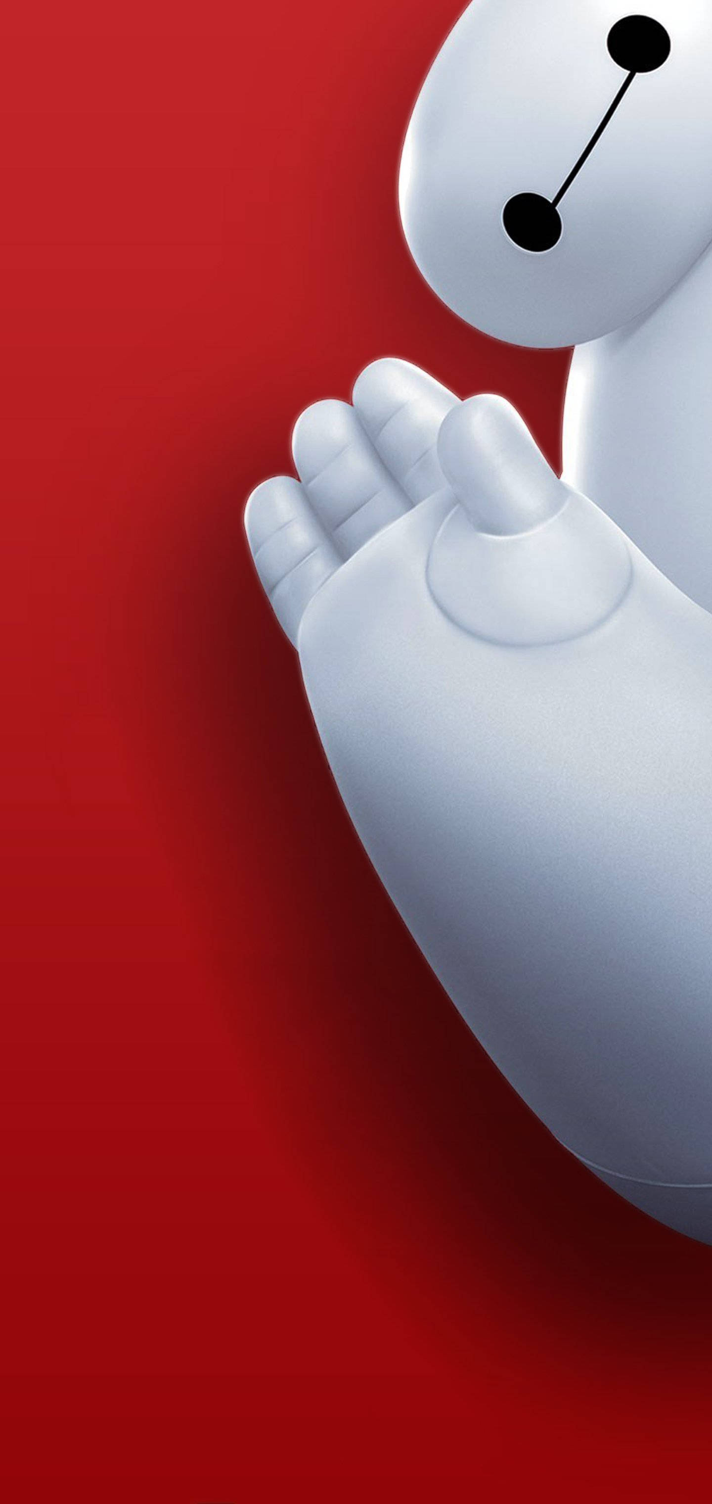 S10+ Baymax Mzuri Picha ya Ukuta