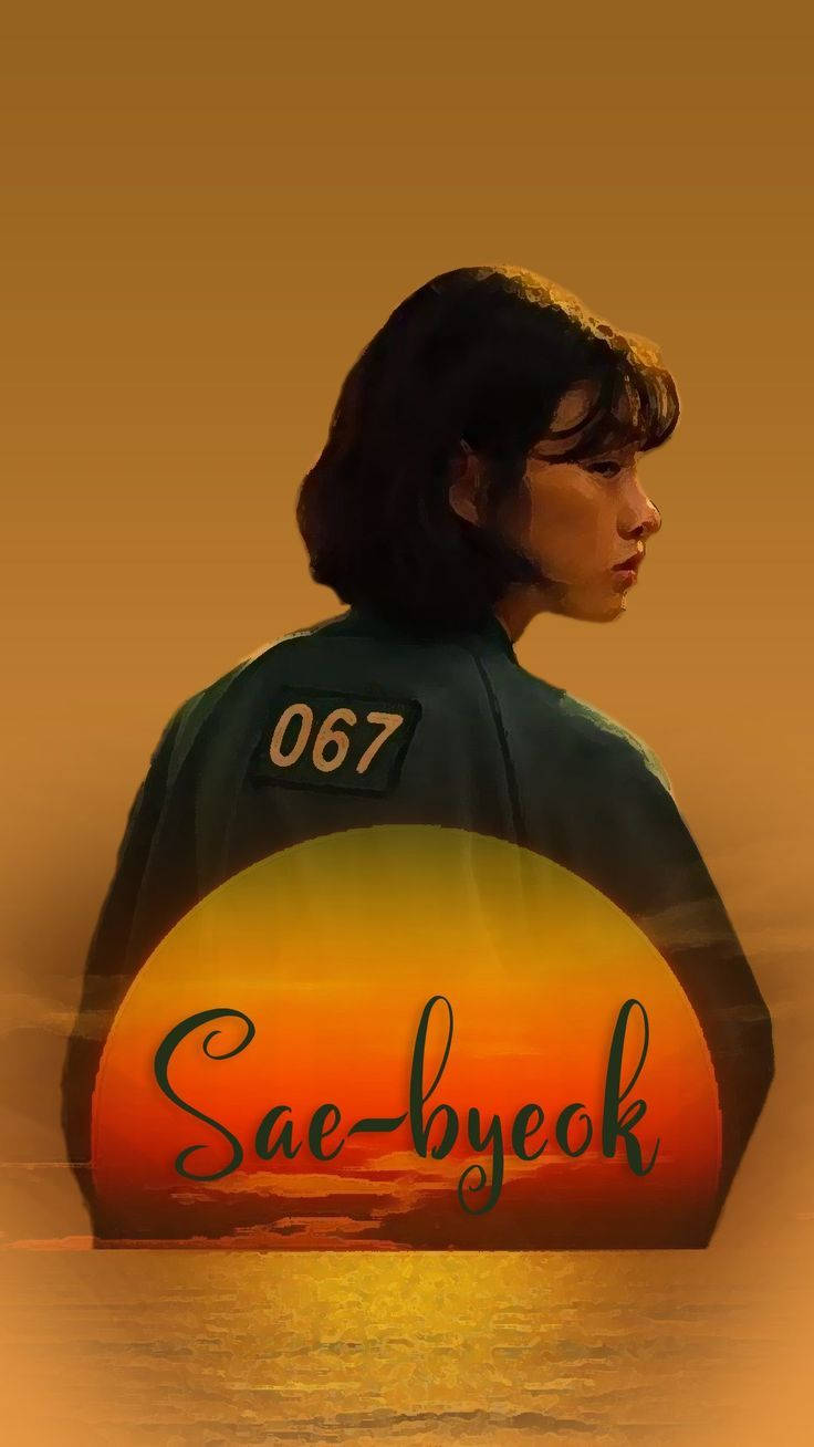 Sae Byeok Mchezaji 067 Squid Game Picha ya Ukuta