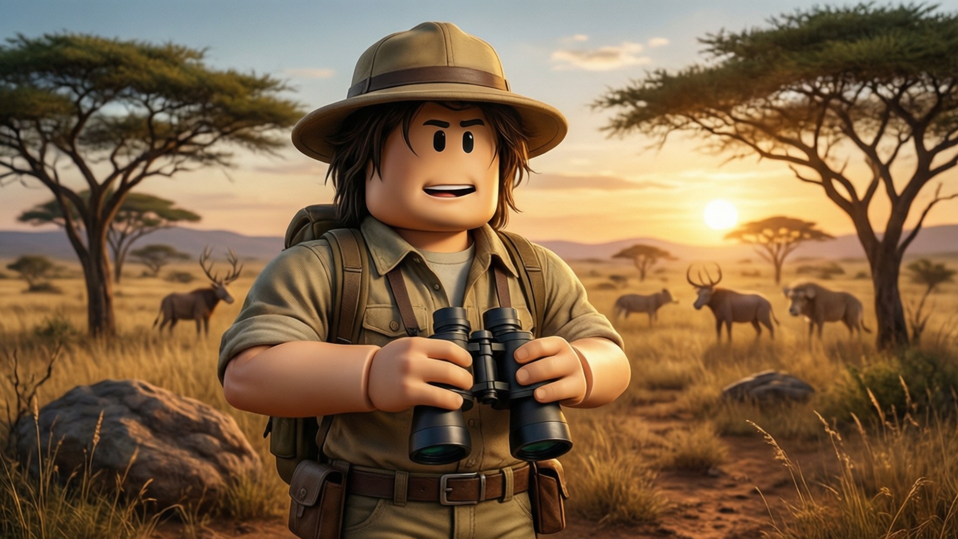 Safari ya Roblox Picha ya Ukuta