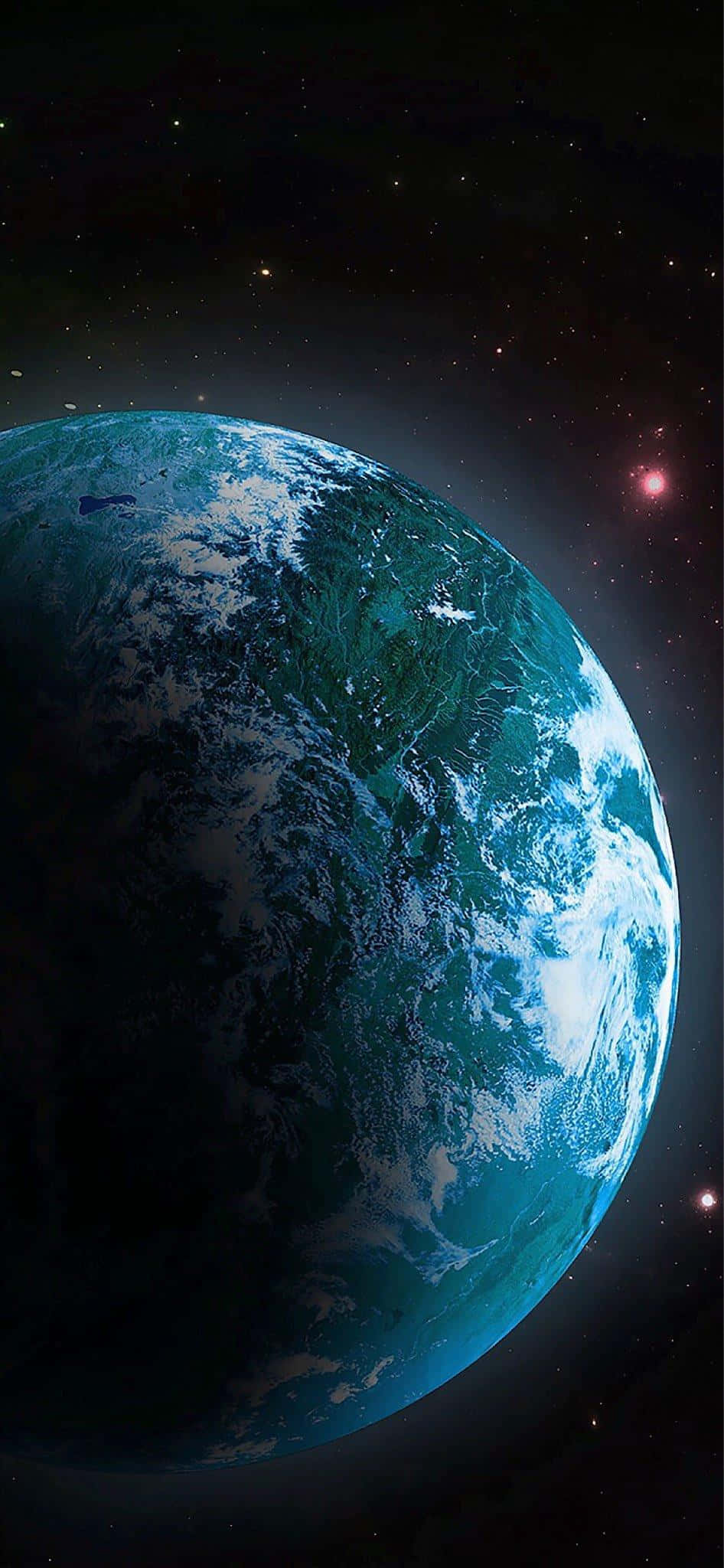 Safiri Dunia na iPhone X Picha ya Ukuta