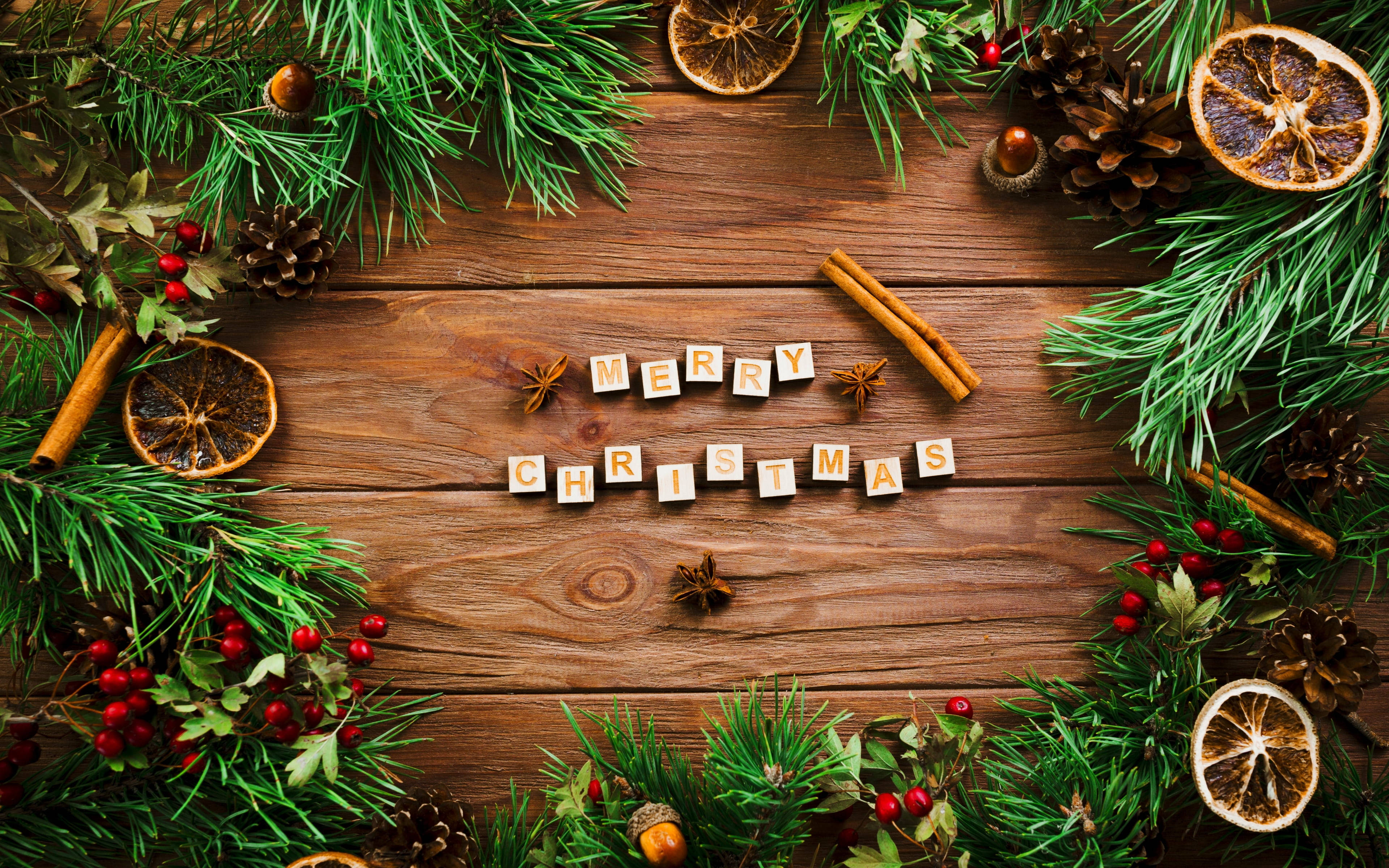 Salamu Nzuri za Krismasi Picha ya Ukuta