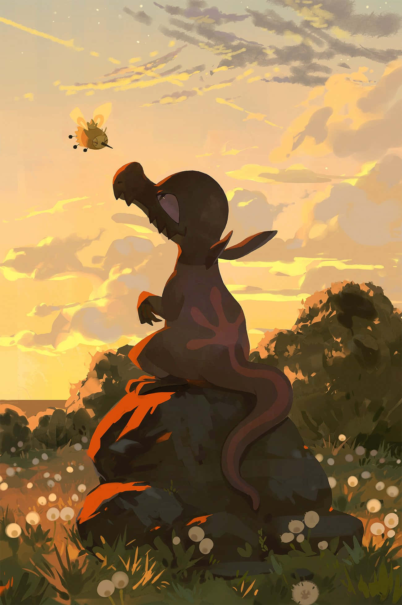 Salandit na Cutiefly Picha ya Ukuta