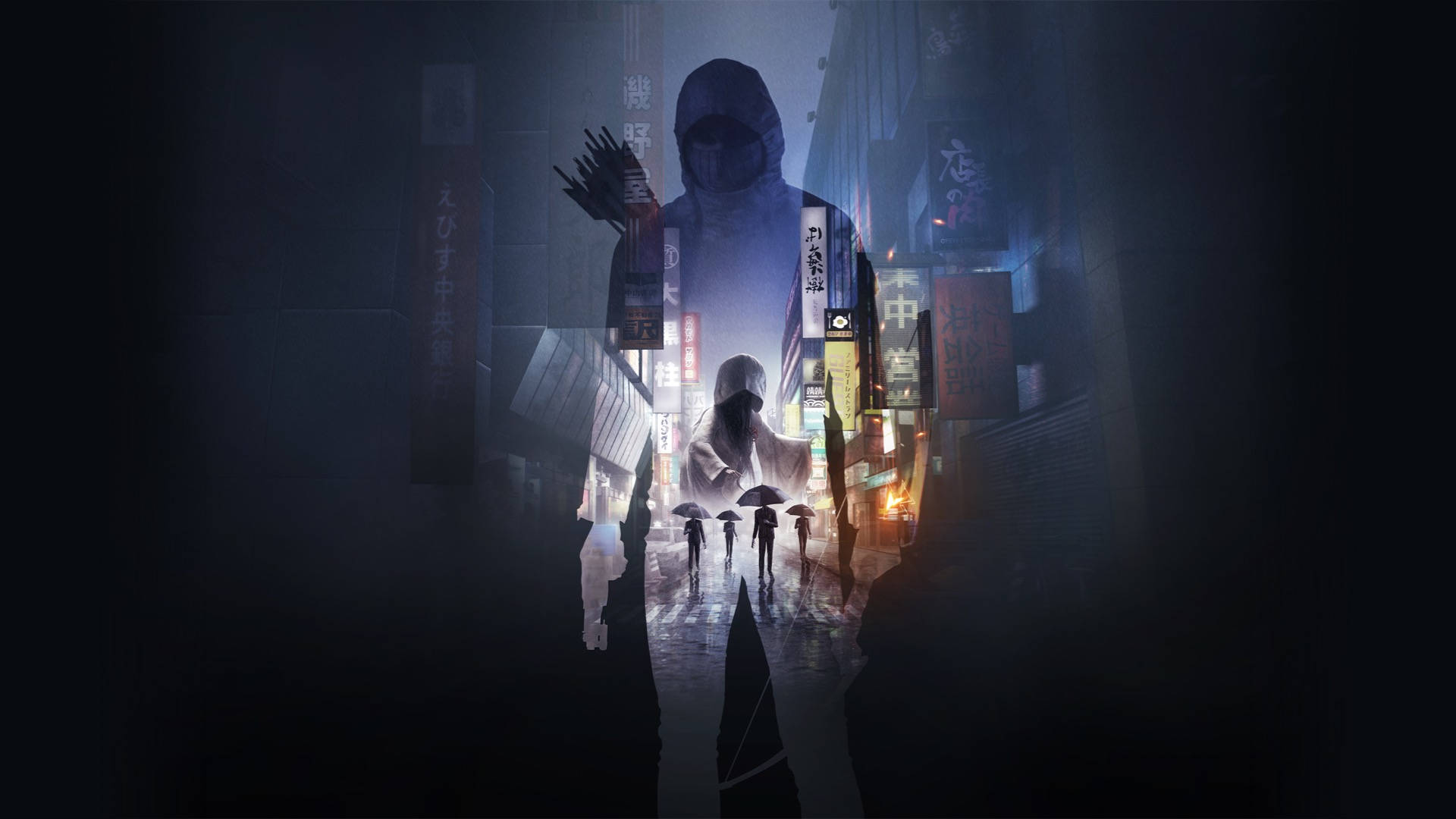 Sana Rasmi ya Ghostwire Tokyo Picha ya Ukuta