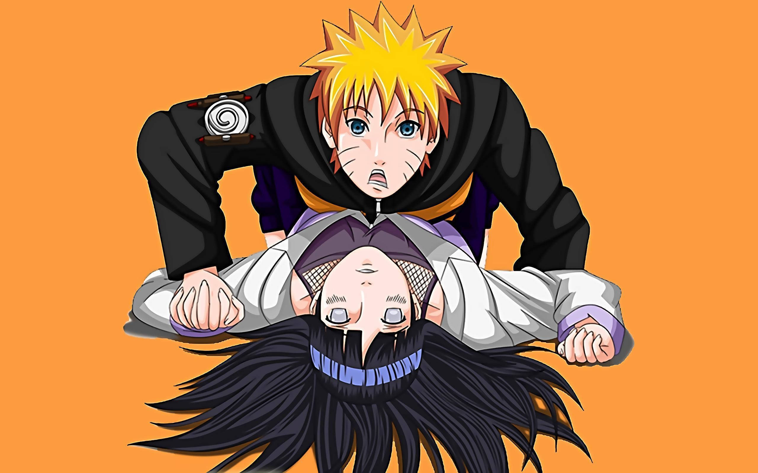 Sanaa ya Anime ya Naruto na Hinata Picha ya Ukuta