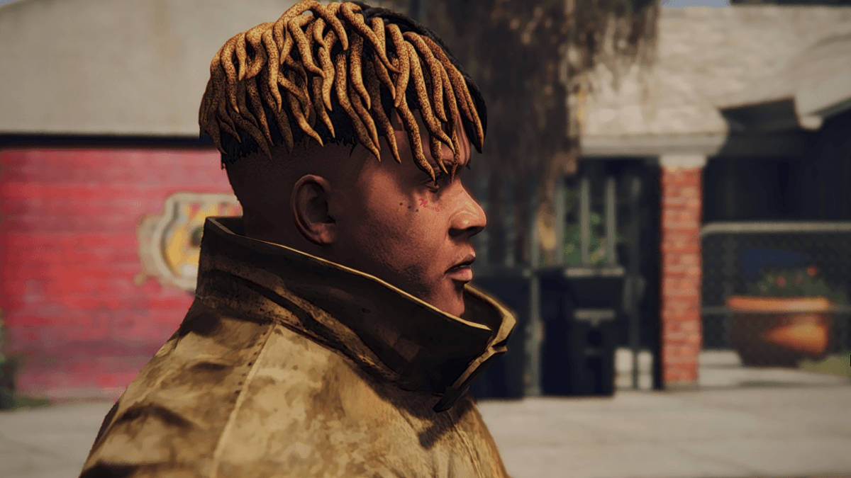 Sanaa ya Anime ya Xxxtentacion yenye Mtindo wa Kustaajabisha Picha ya Ukuta