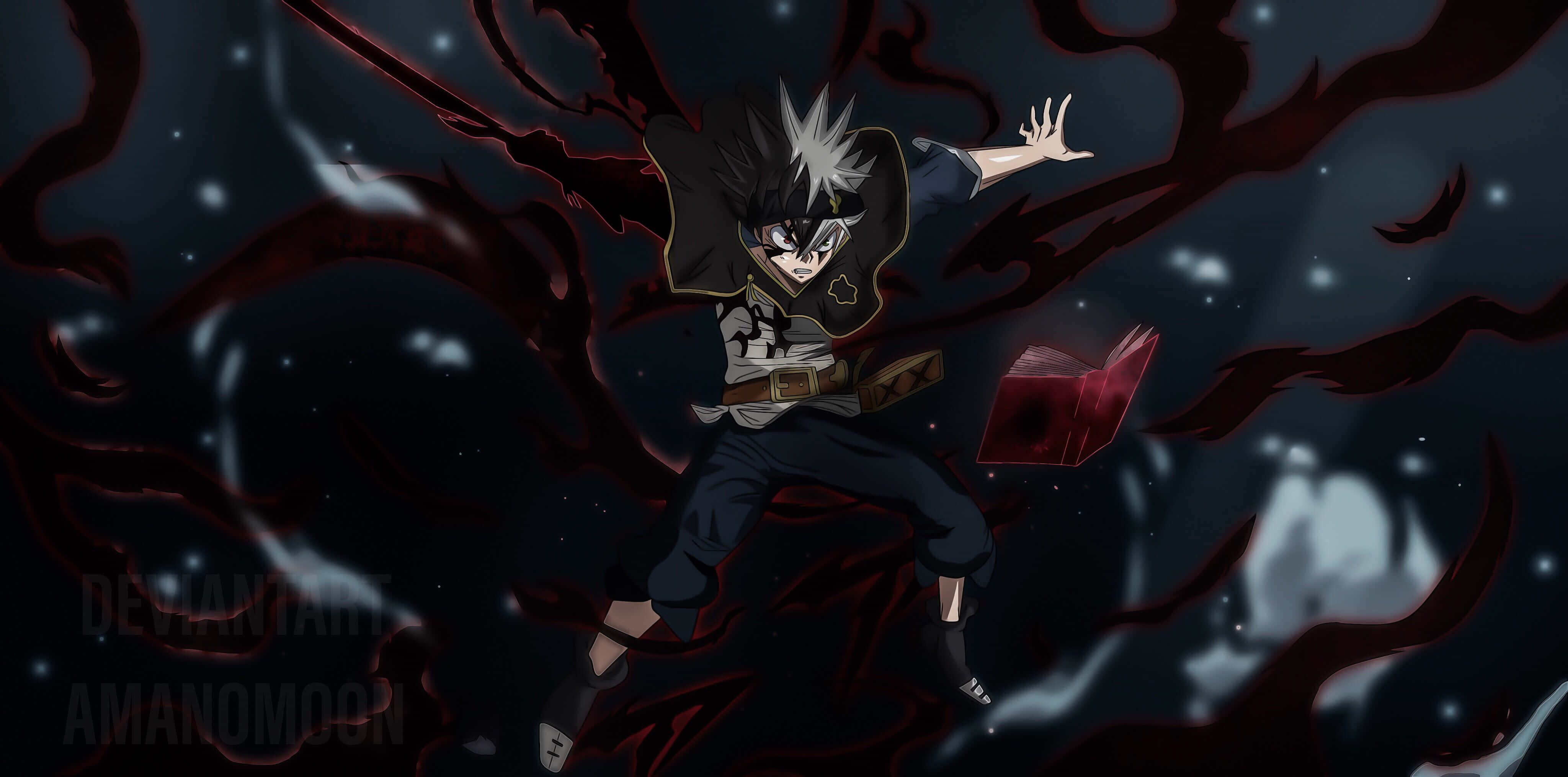 Sanaa ya Anime Yenye Rangi Kubwa na ya Kuvutia Picha ya Ukuta