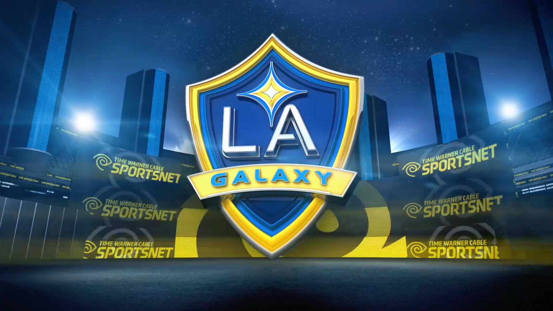 Sanaa ya Dijiti ya LA Galaxy 3D Picha ya Ukuta