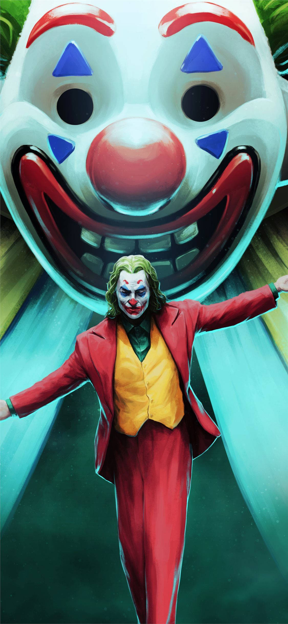 Sanaa ya Filamu Joker 2019 Picha ya Ukuta