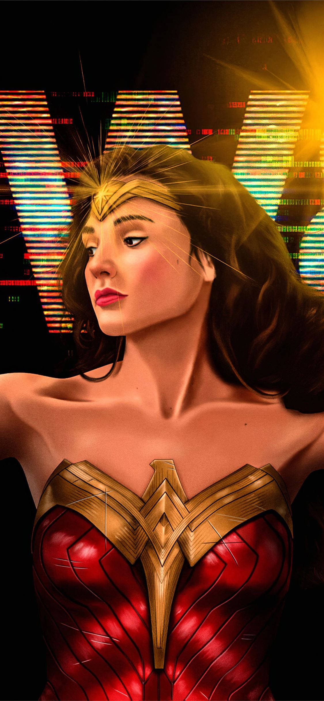 Sanaa ya Gal Gadot Wonder Woman 1984 Picha ya Ukuta