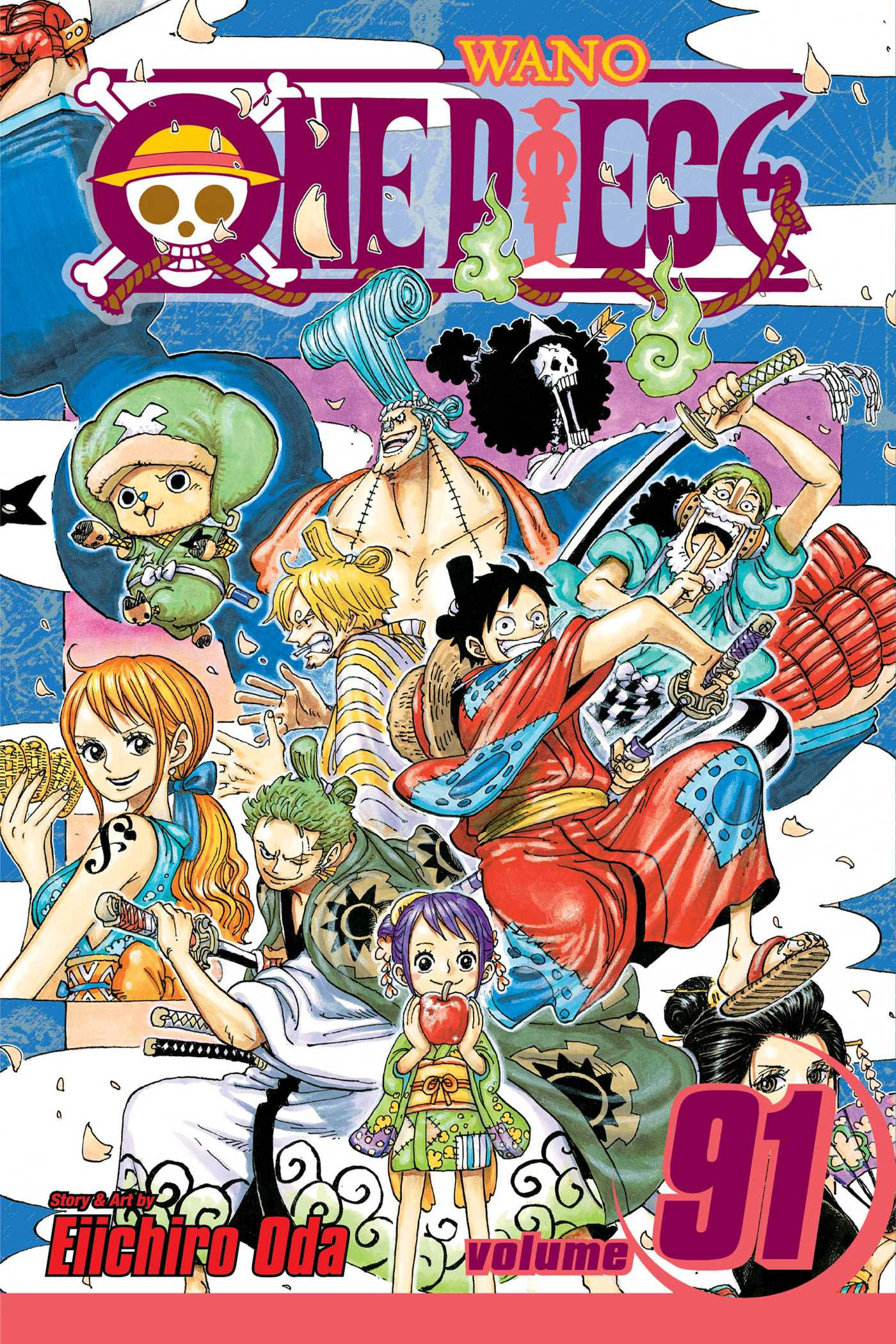 Sanaa ya Jalada la One Piece 4K Picha ya Ukuta