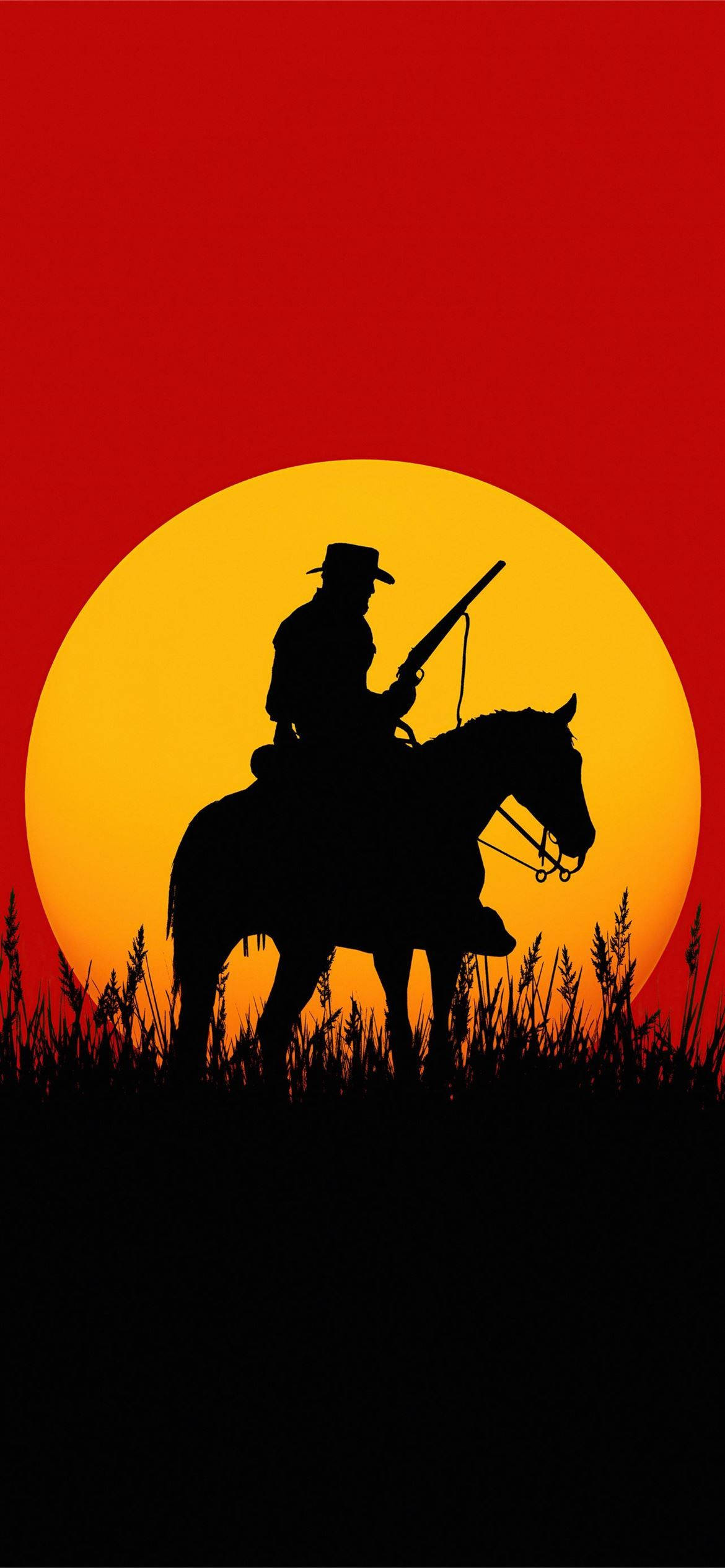 Sanaa ya Jua ya Red Dead Redemption Picha ya Ukuta