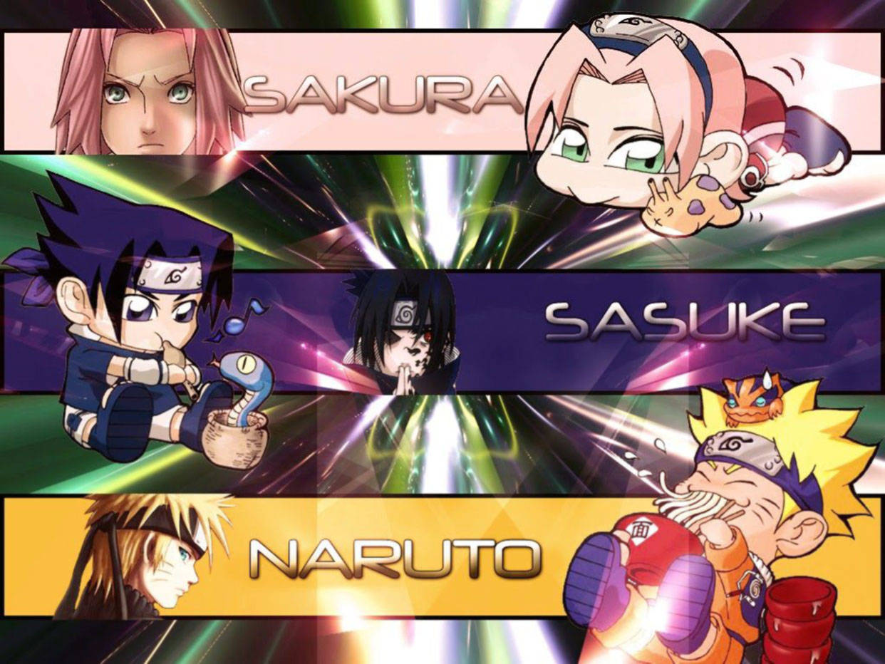 Sanaa ya Kibunifu ya Naruto Mrembo Picha ya Ukuta