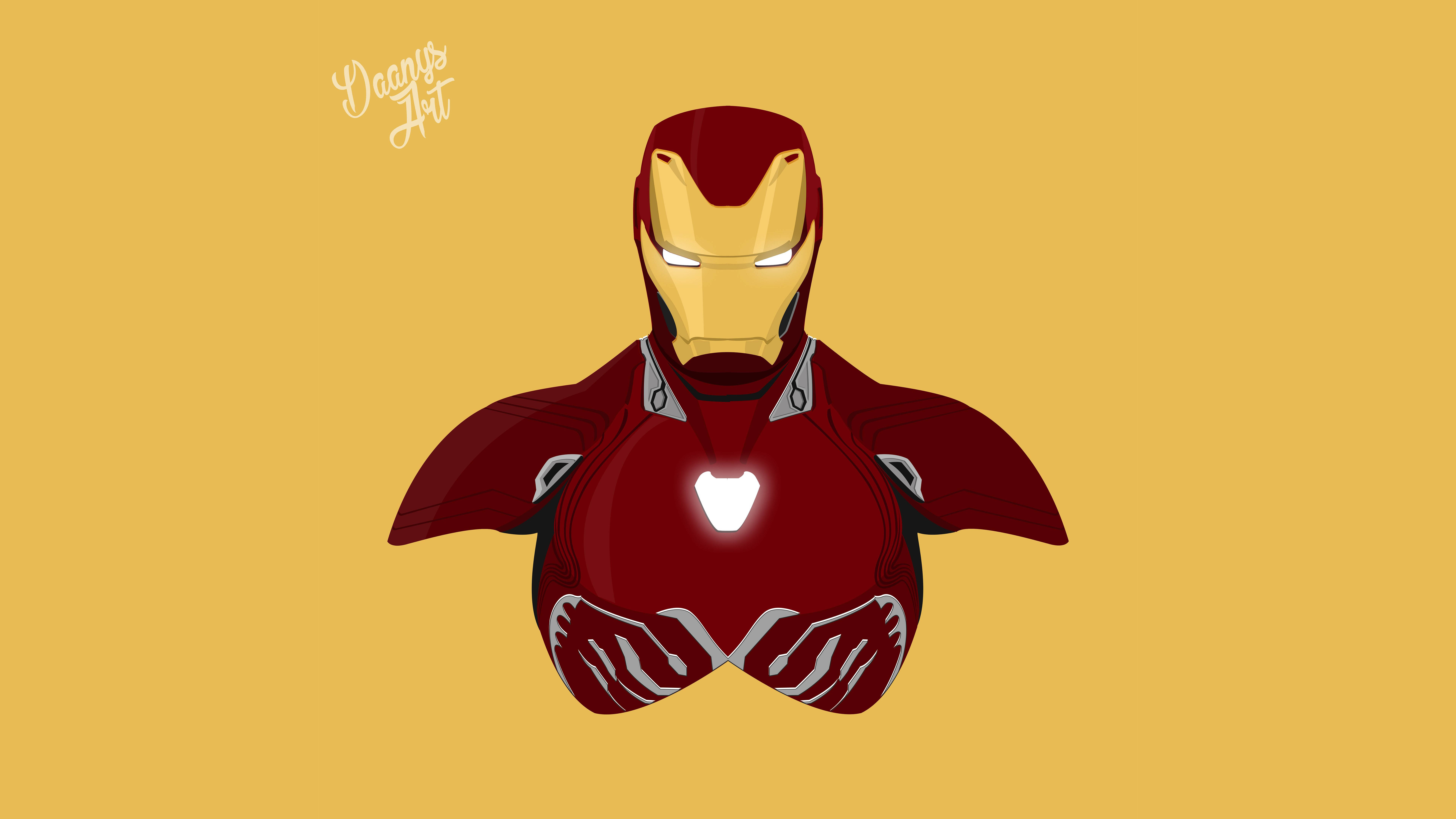 Sanaa ya Kima cha Chini ya Iron Man Picha ya Ukuta